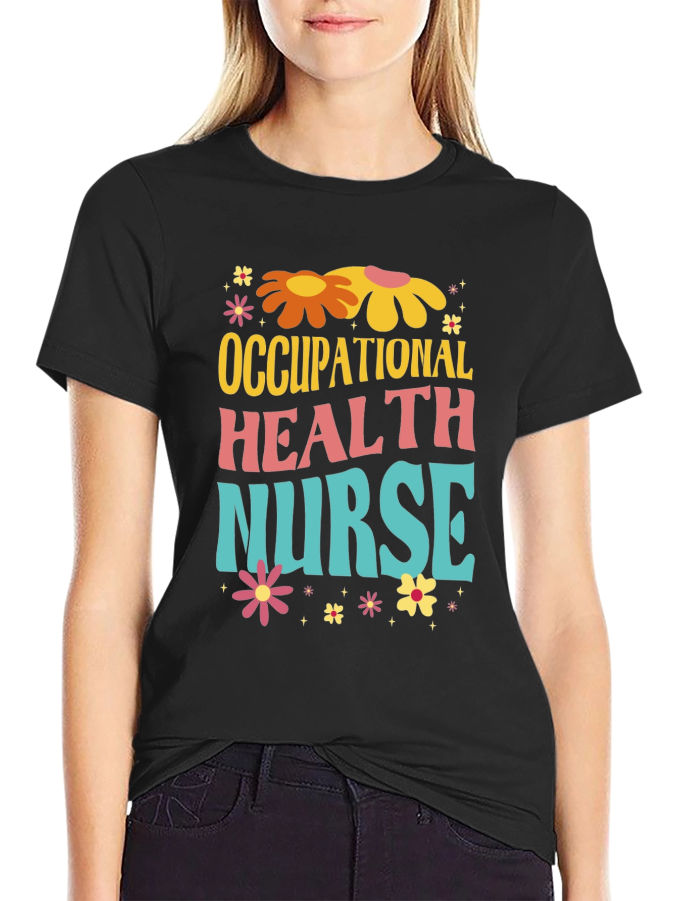 Retro Occupational Health Nurse T-Shirt