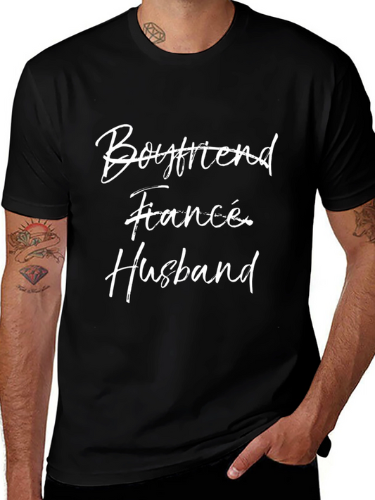 Boyfriend Fiance Husband T-Shirt