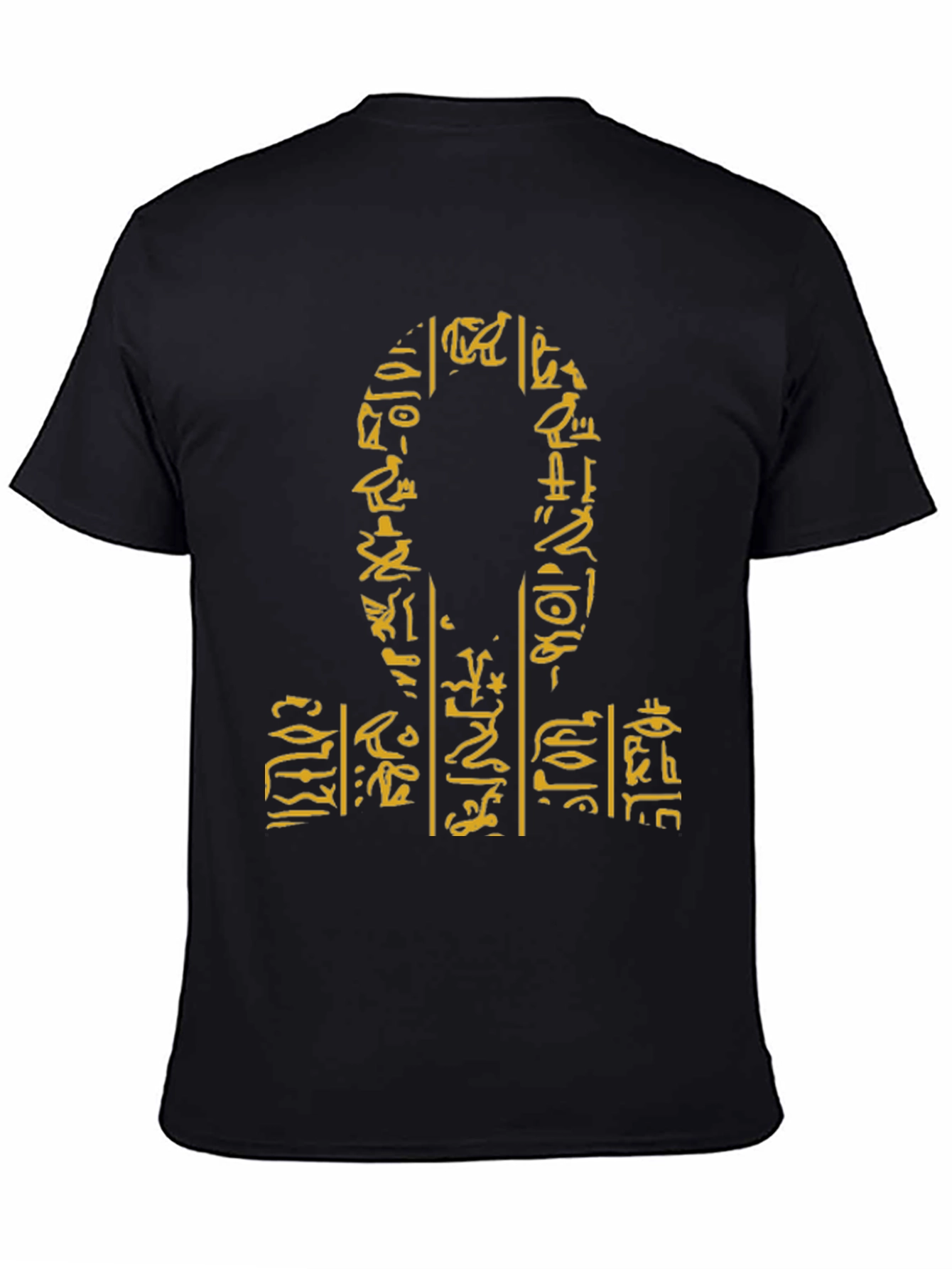 Ankh Hieroglyph Graphic T-Shirt - Ancient Egypt Symbol