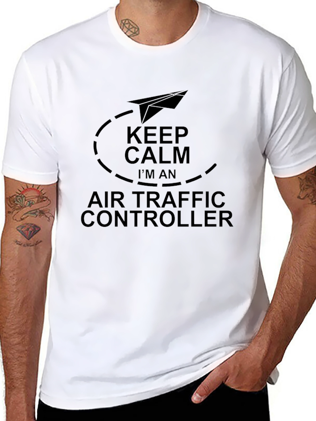 Keep Calm Air Traffic Controller T-Shirt