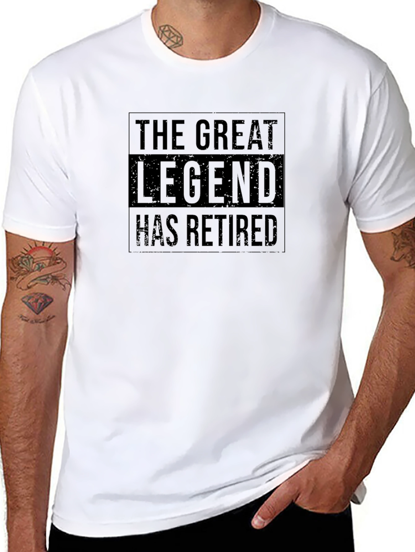 The Great Legend Has Retired Graphic Tee