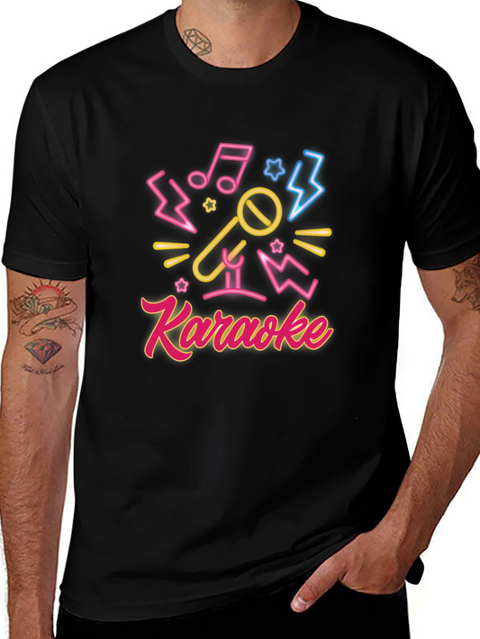 Karaoke Neon Graphic Tee
