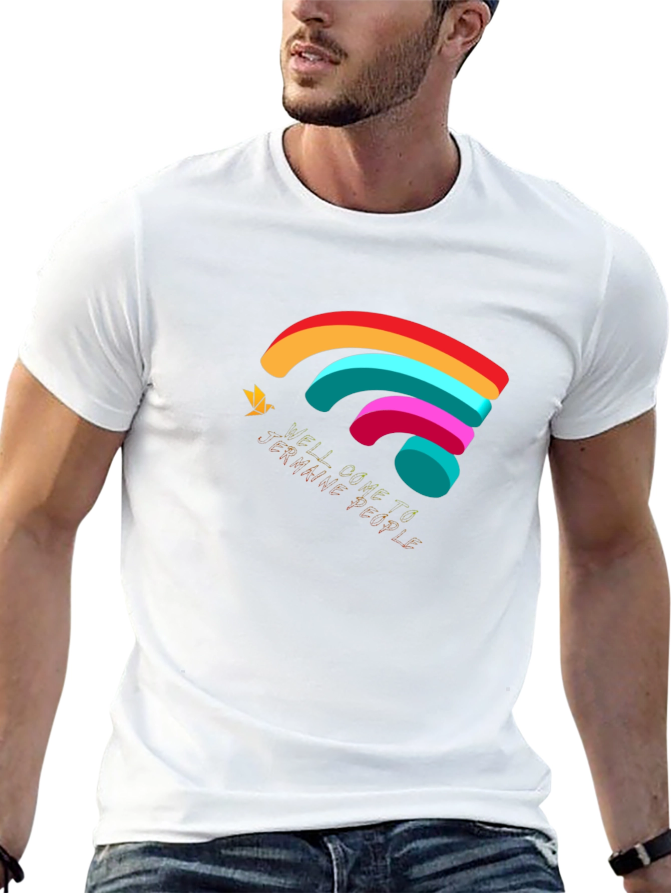 Sunshine People Graphic Black T-Shirt
