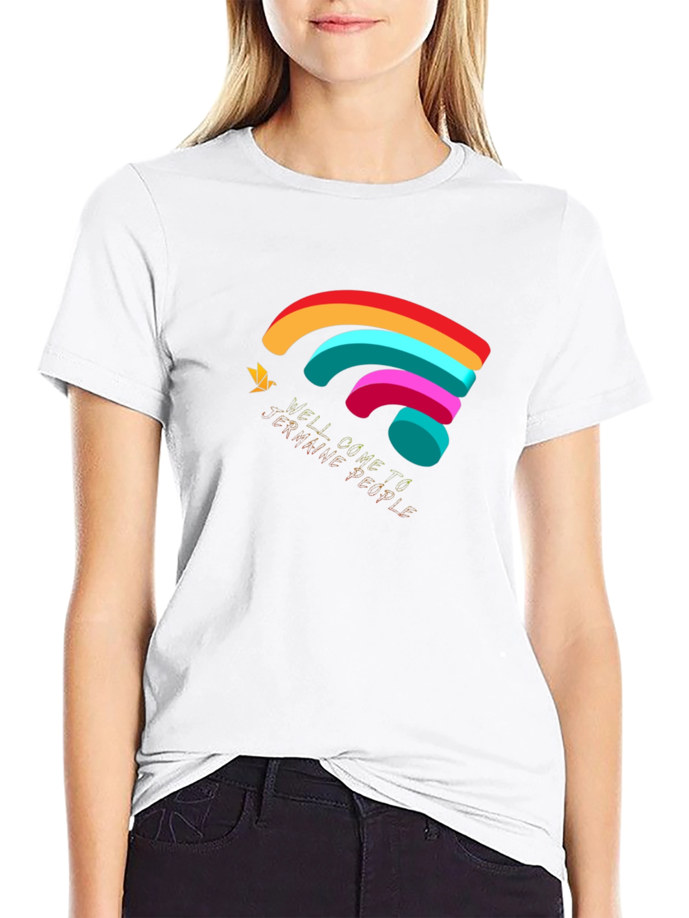 Sunshine People Graphic Black T-Shirt