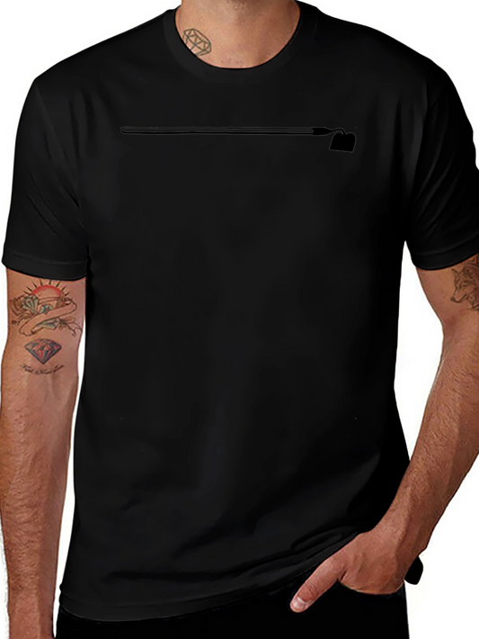 Black Hoe Graphic T-Shirt - Trendy Design