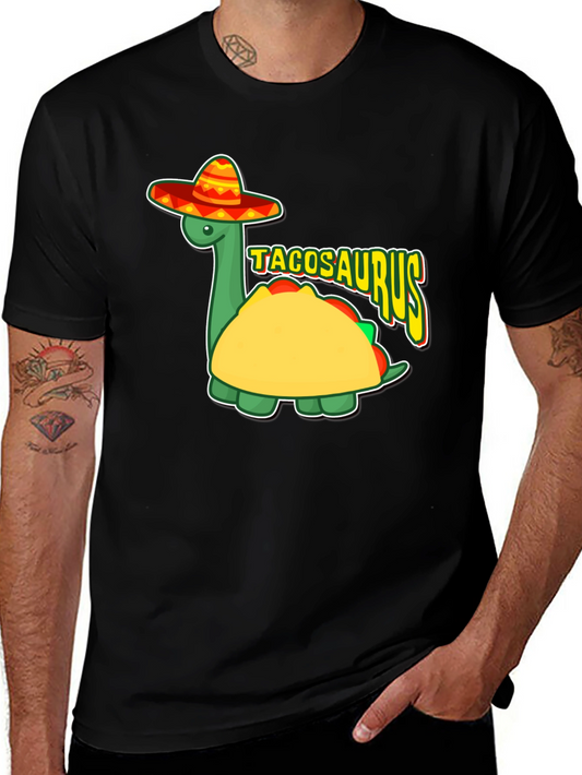 Tacosaurus T-Shirt - Fun Dinosaur Taco Design