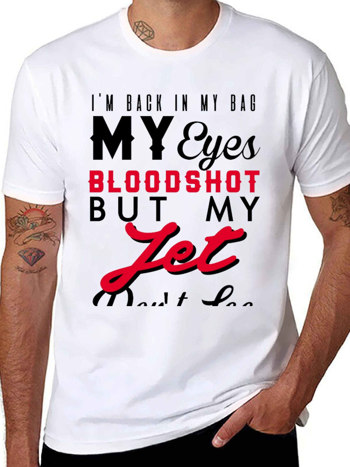 Im Back in My Bag Mens Graphic Tee