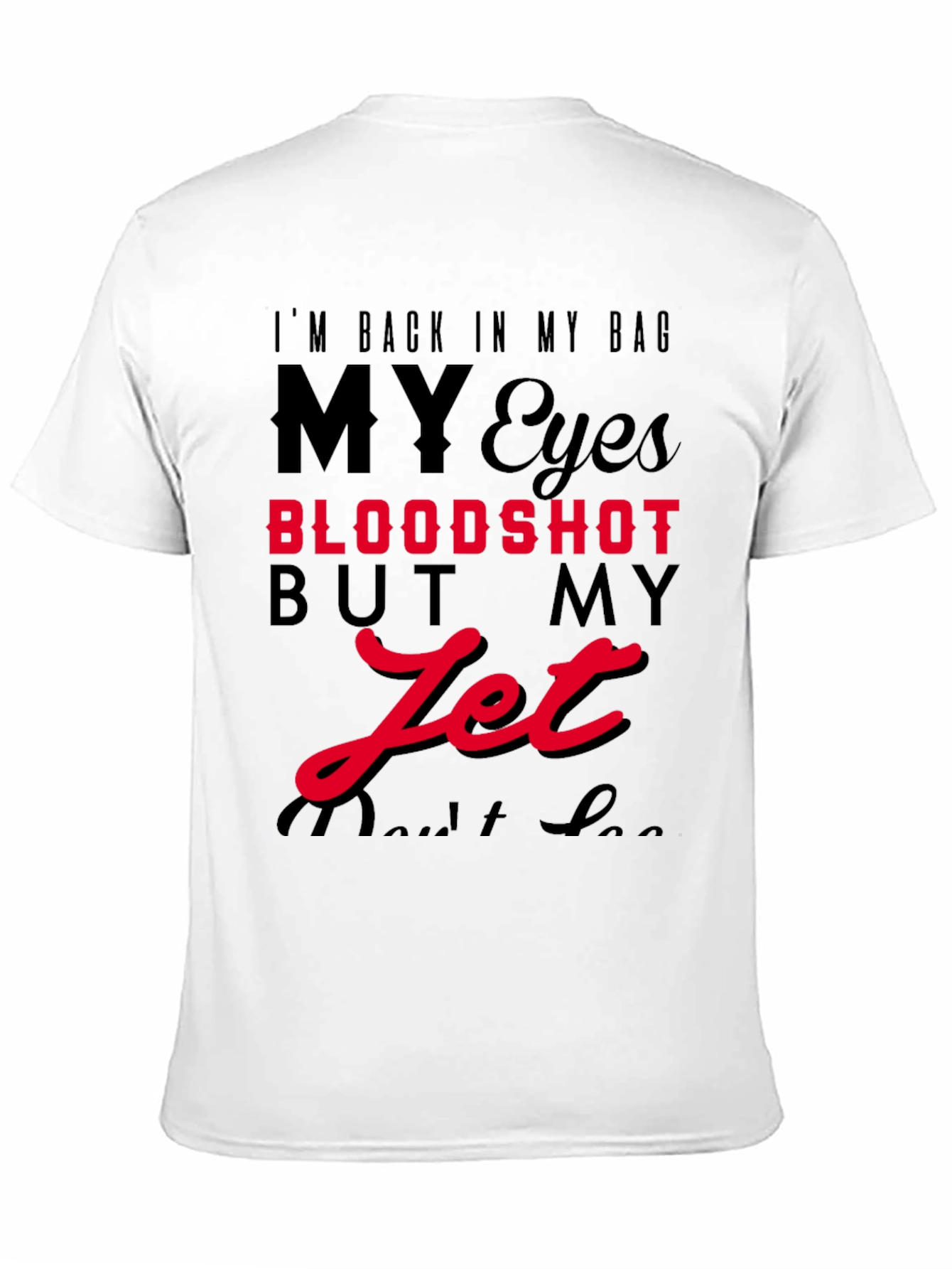Im Back in My Bag Mens Graphic Tee