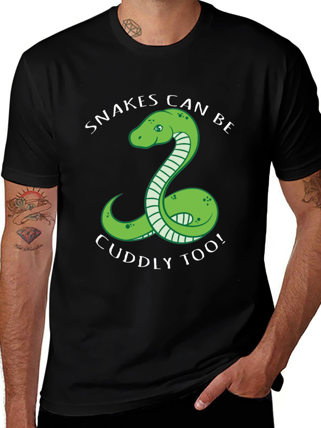 Snakes Can Be Cuddly Too T-Shirt