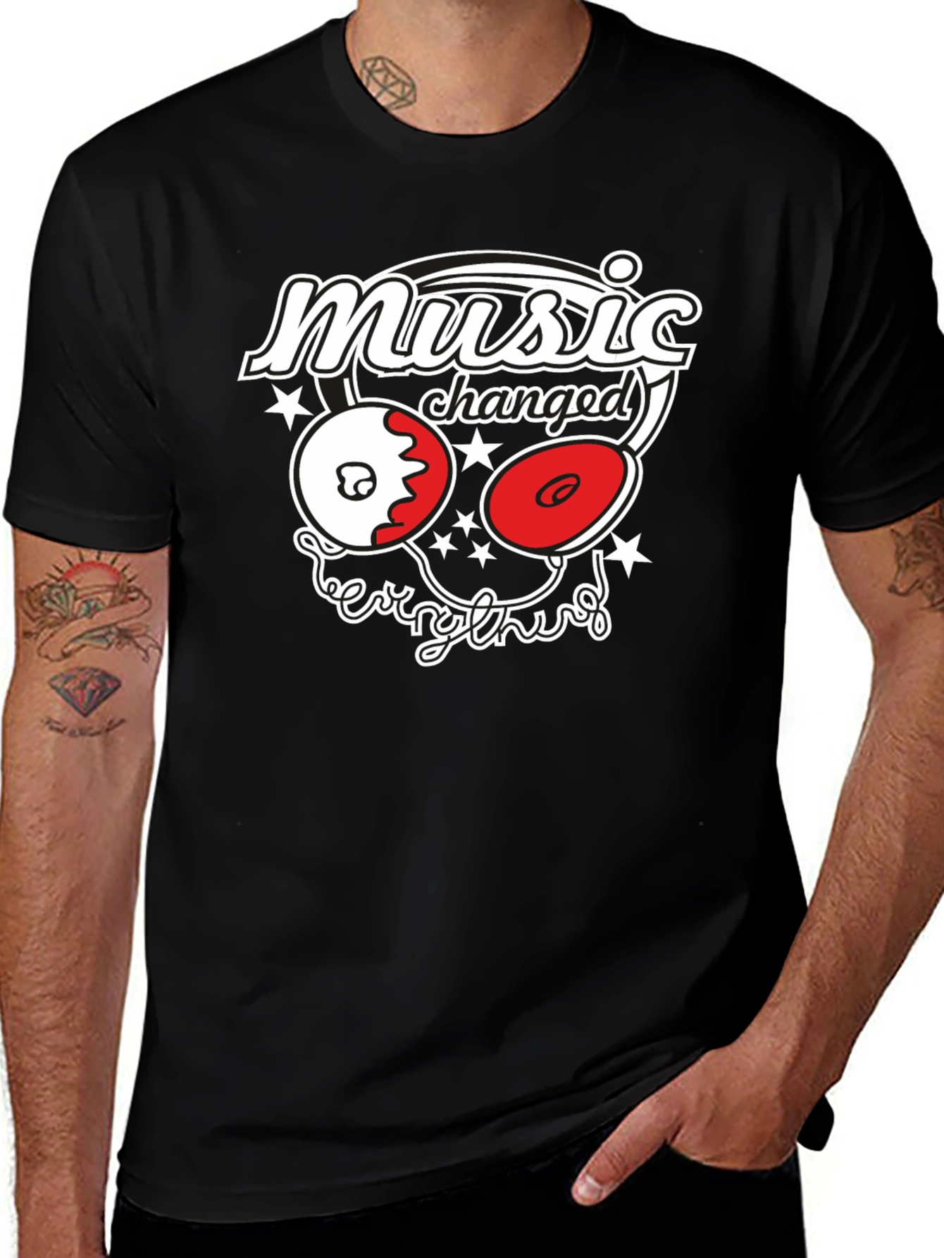 Music Changed Everything Graphic Tee