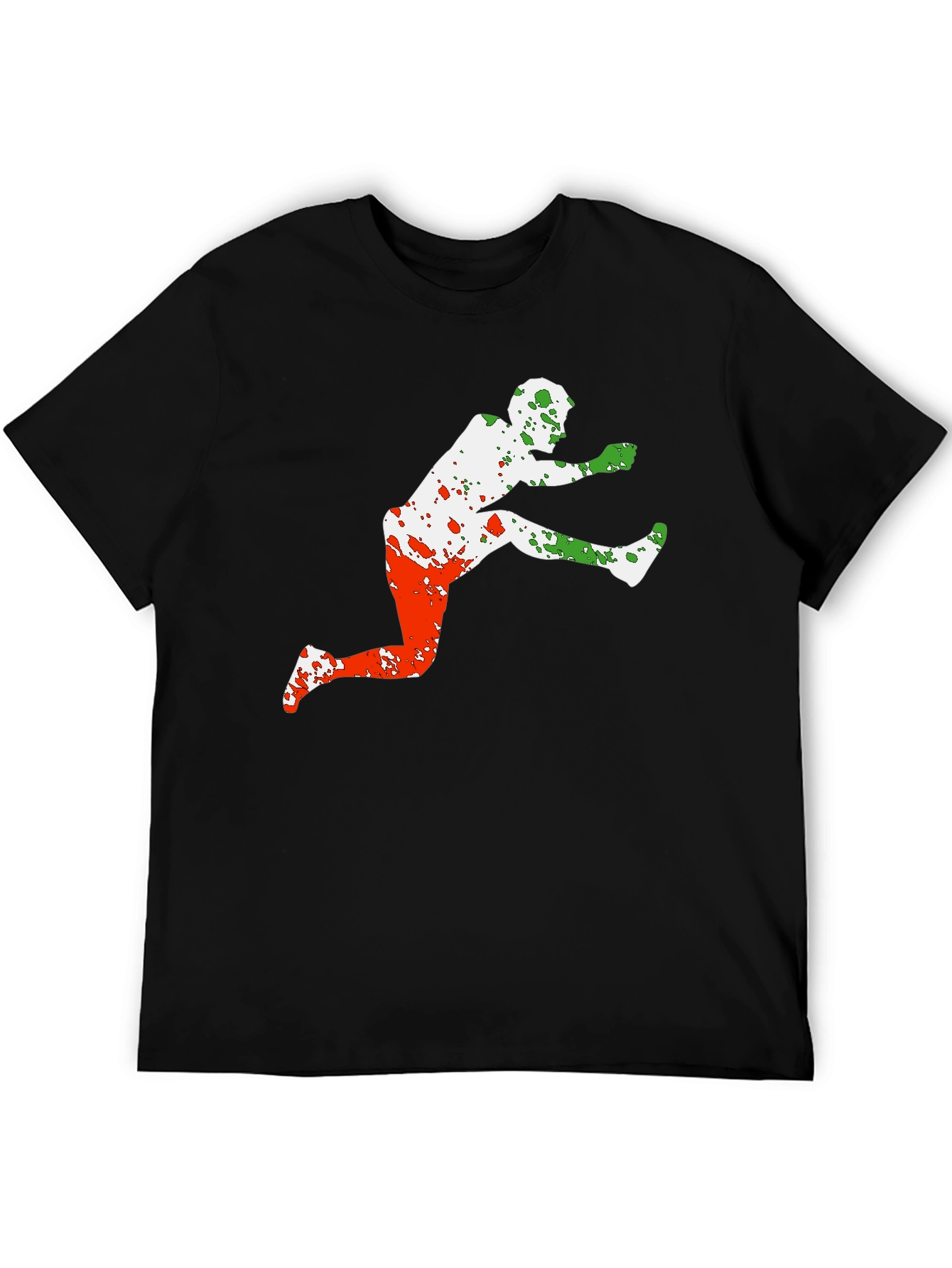 Athletic Hurdle T-Shirt - Black