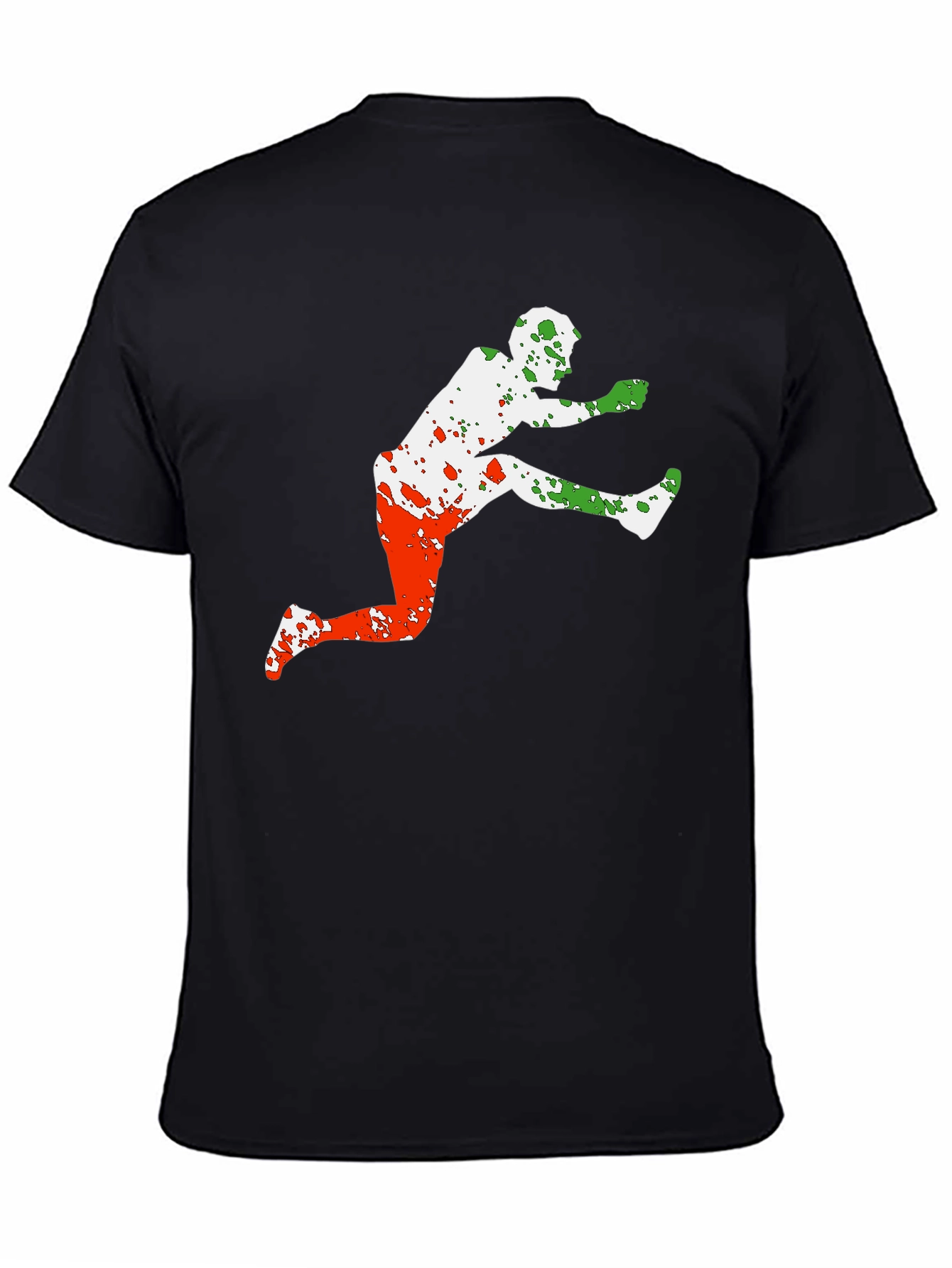 Athletic Hurdle T-Shirt - Black