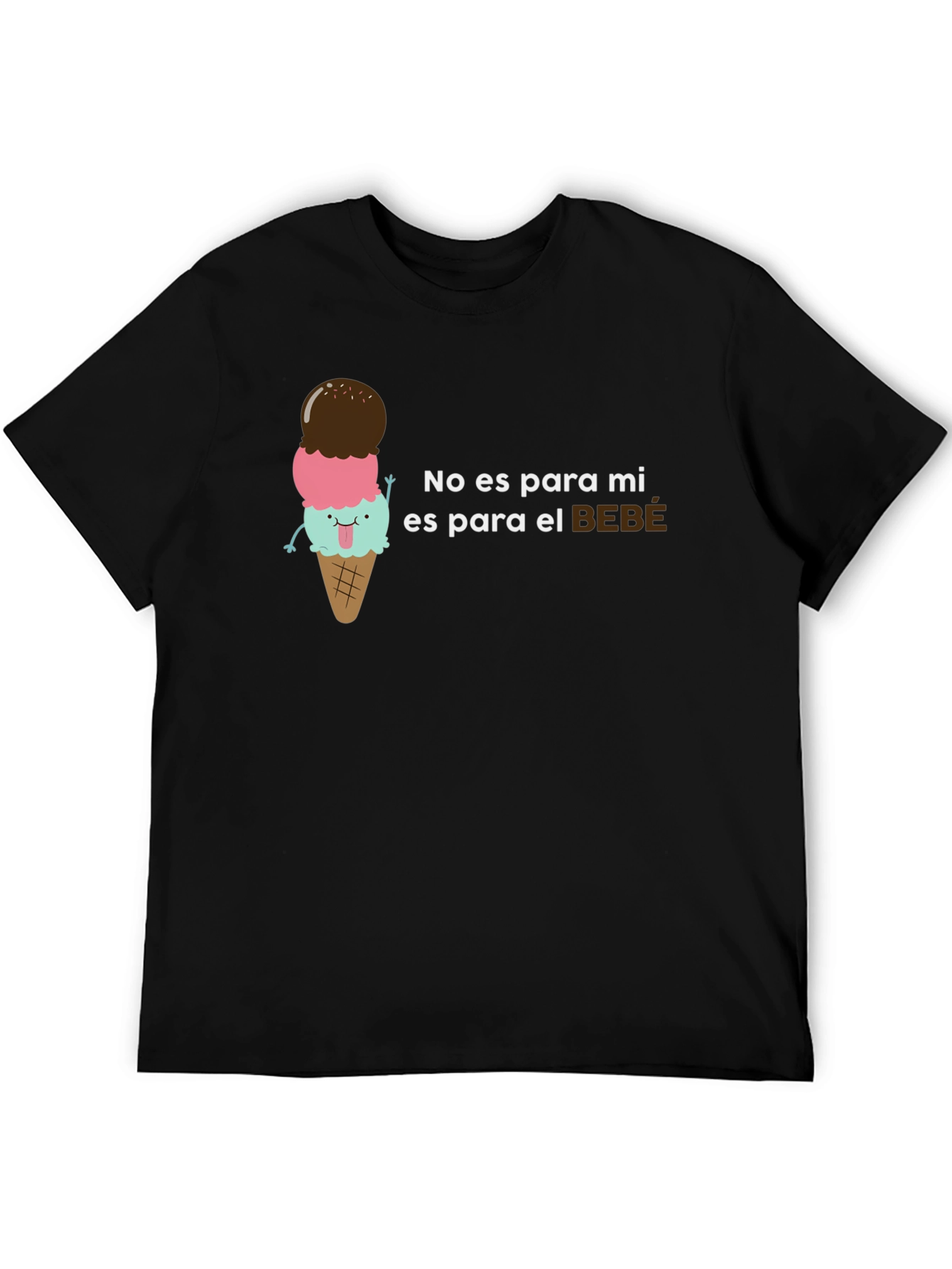 Cute Ice Cream No es para mi Baby T-Shirt