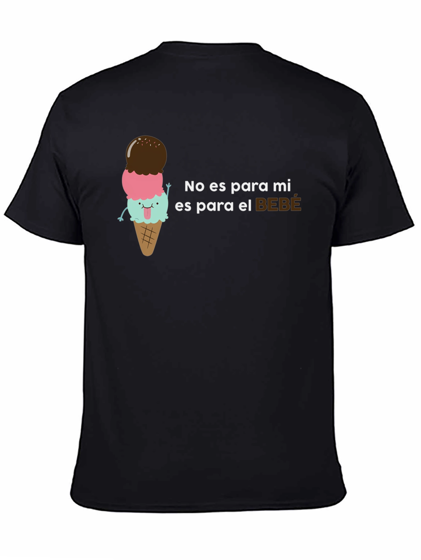 Cute Ice Cream No es para mi Baby T-Shirt