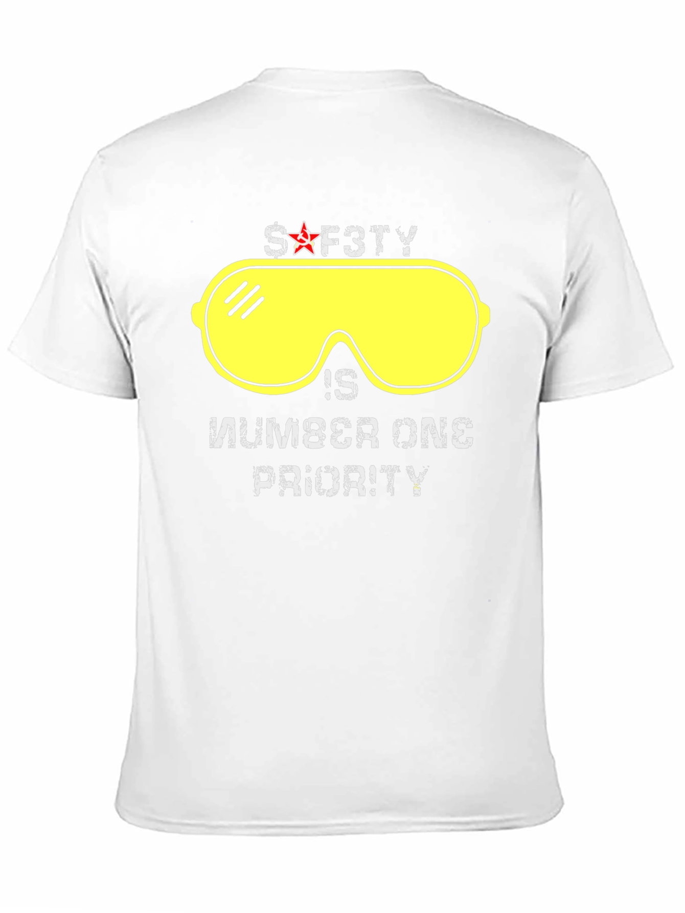 Safety First Graphic T-Shirt
