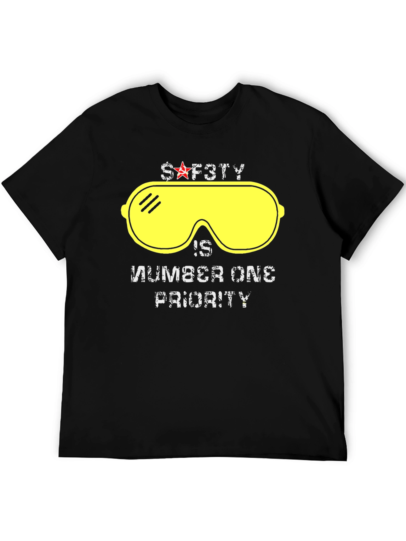 Safety First Graphic T-Shirt