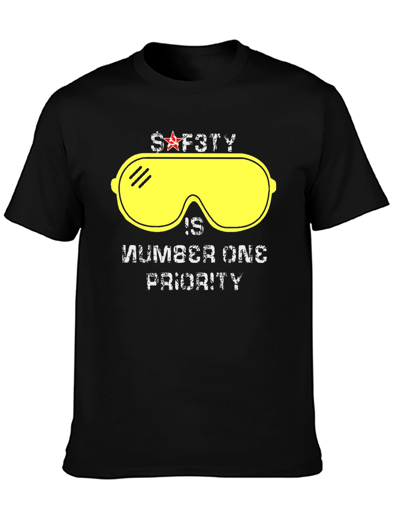 Safety First Graphic T-Shirt