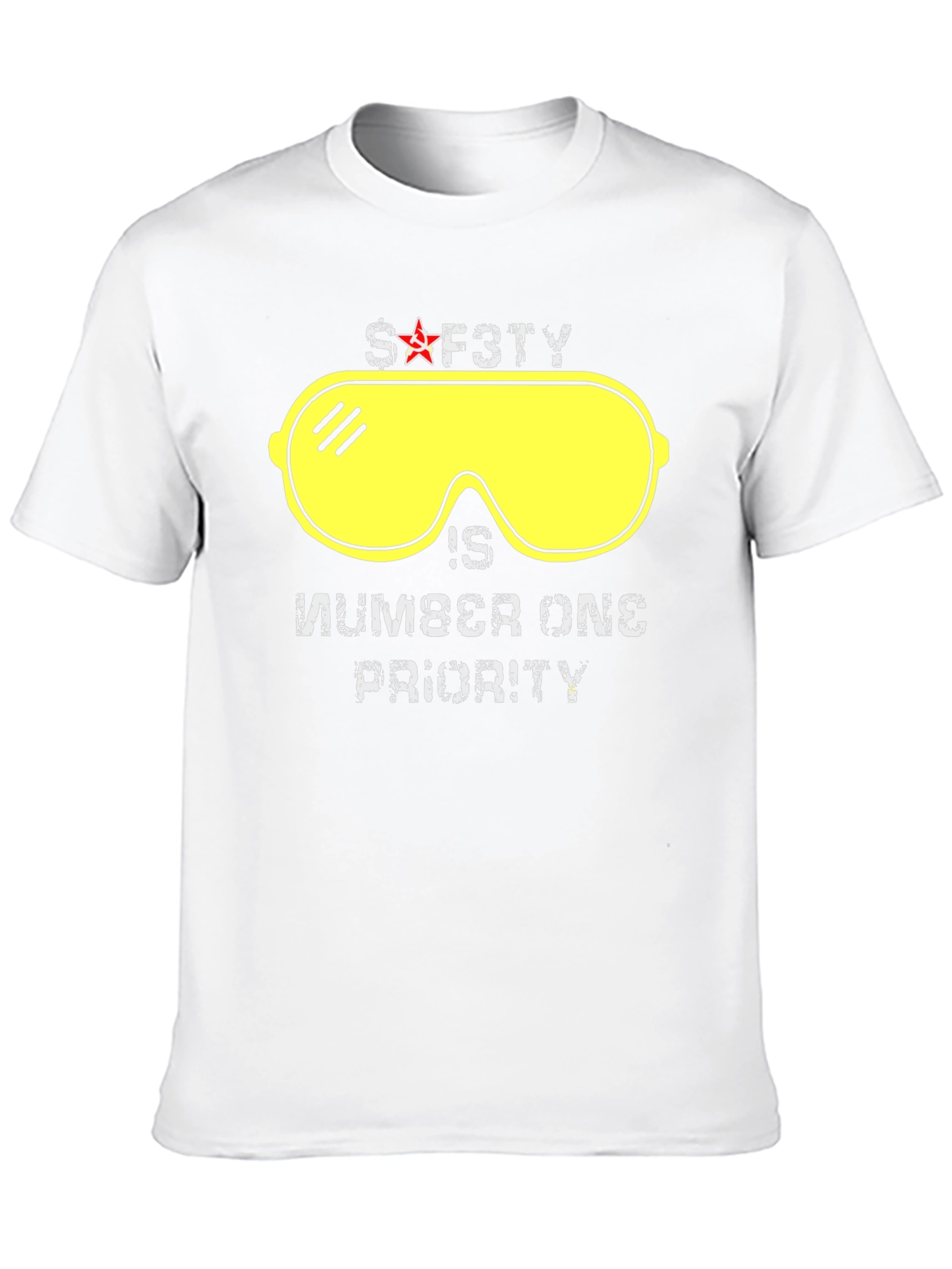 Safety First Graphic T-Shirt