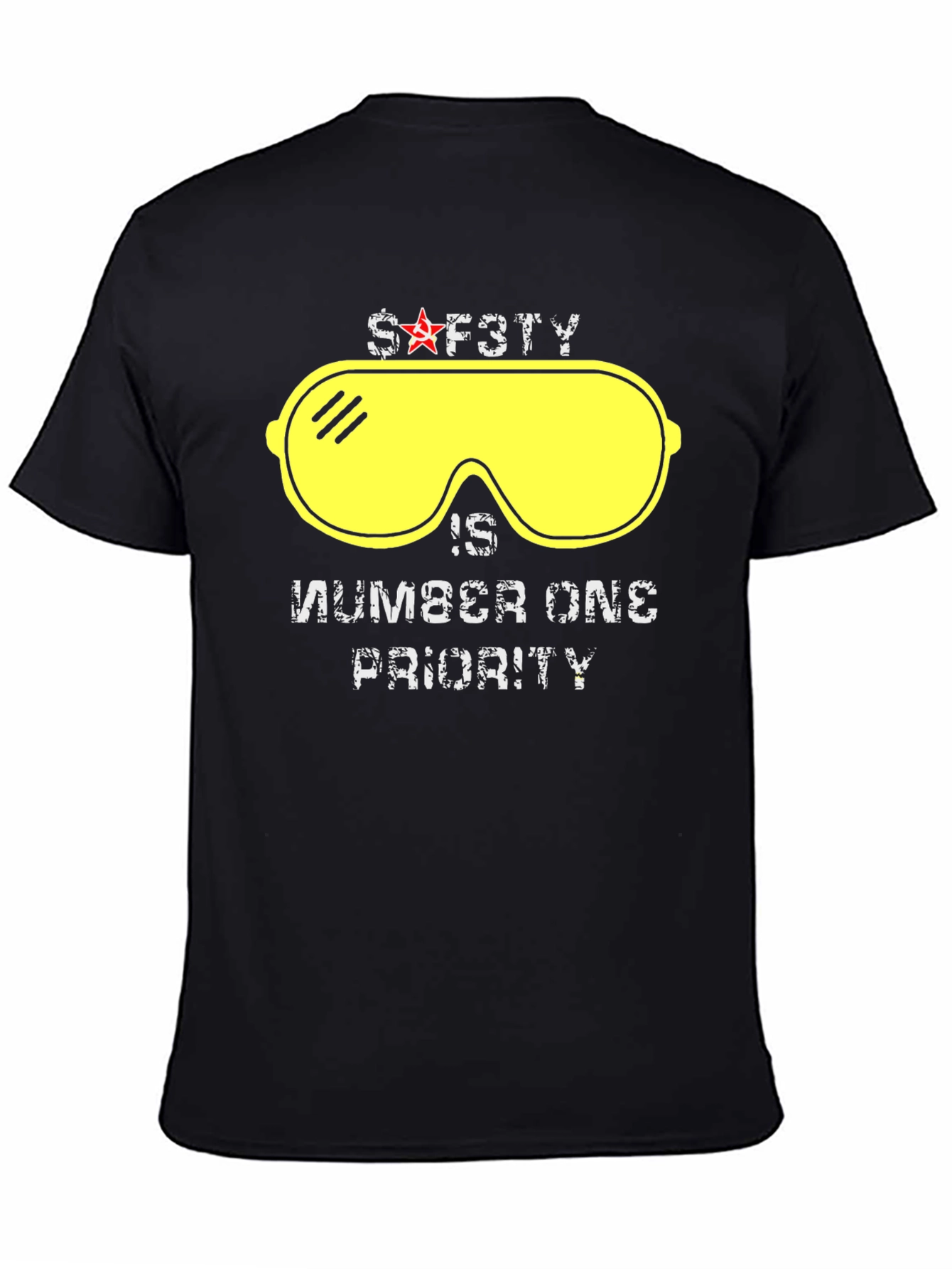 Safety First Graphic T-Shirt