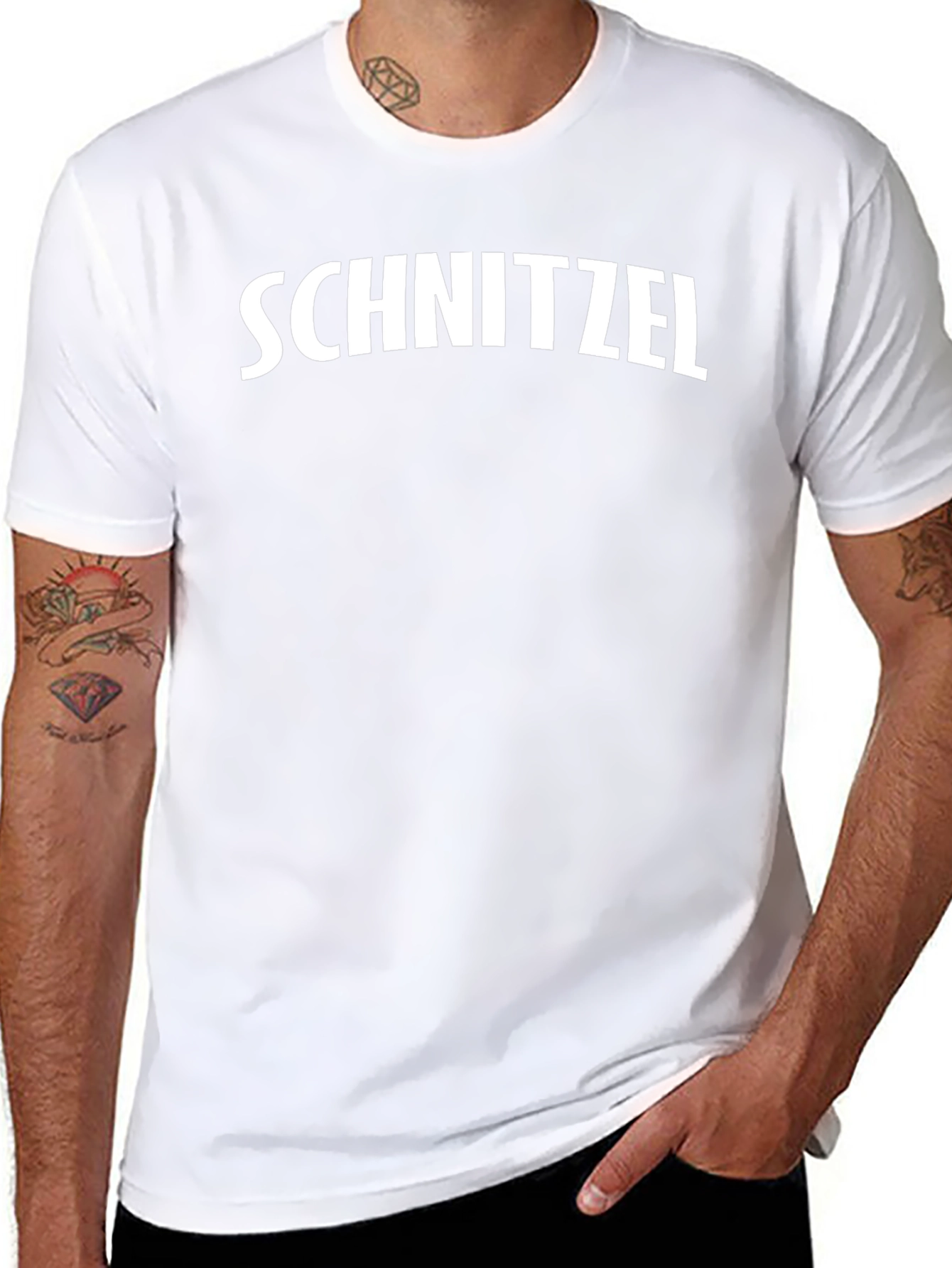 Schnitzel Graphic T-Shirt - Foodie Tee