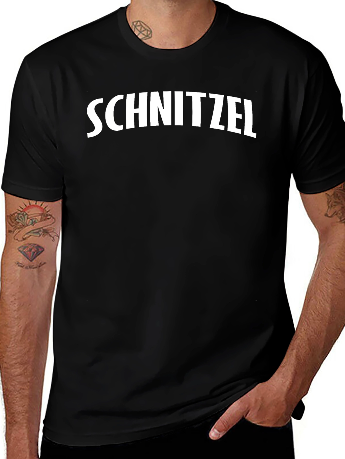 Schnitzel Graphic T-Shirt - Foodie Tee