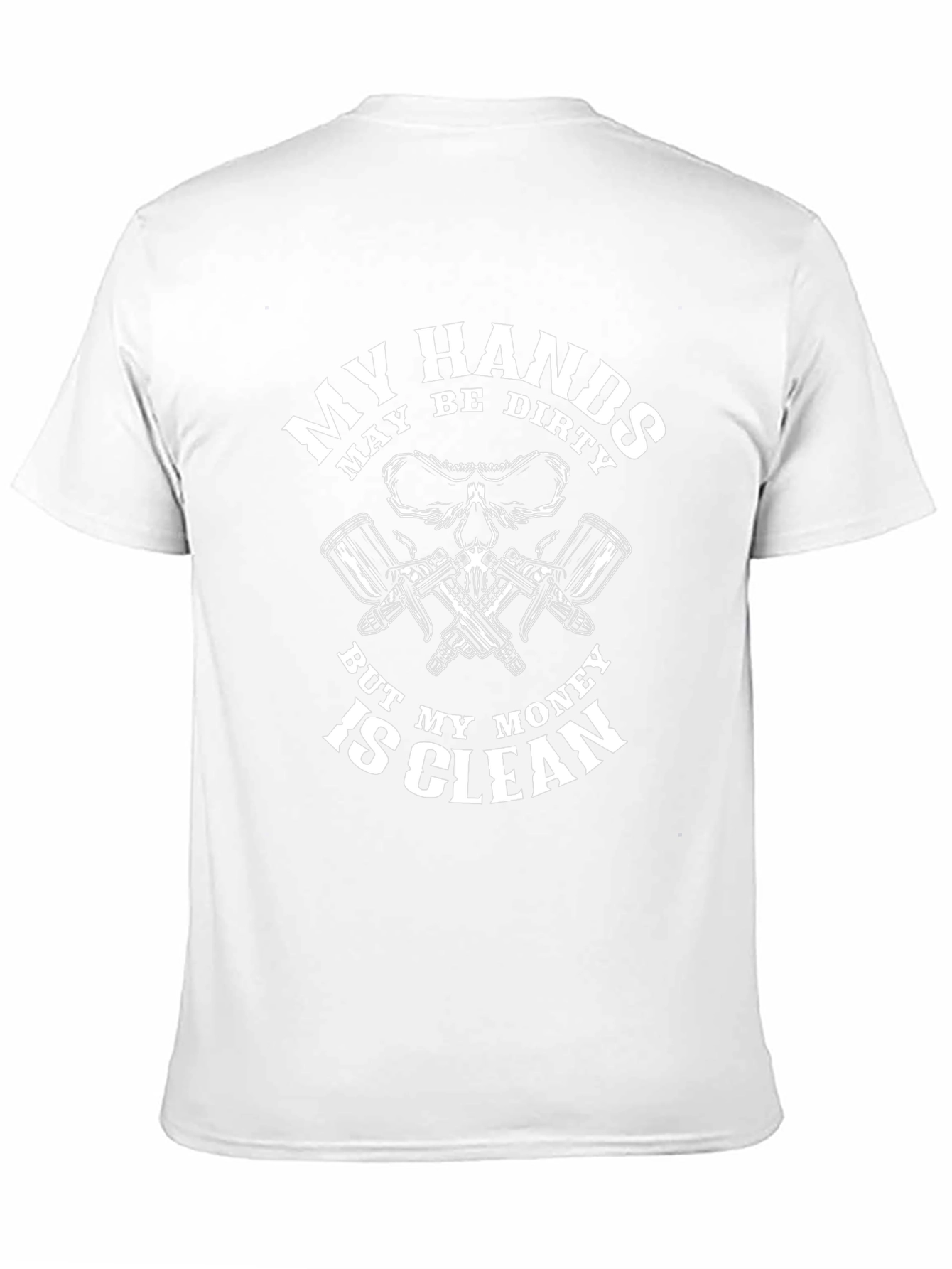My Hands Dirty Money Clean Black T-Shirt