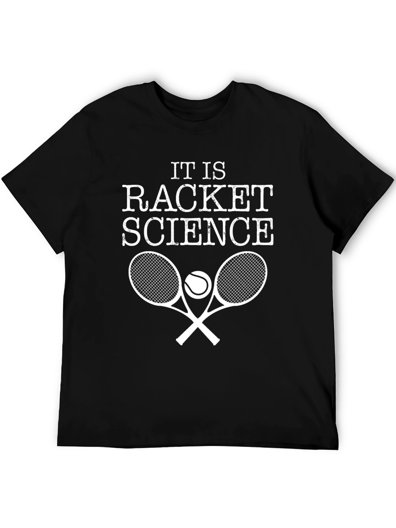 It Is Racket Science Graphic T-Shirt