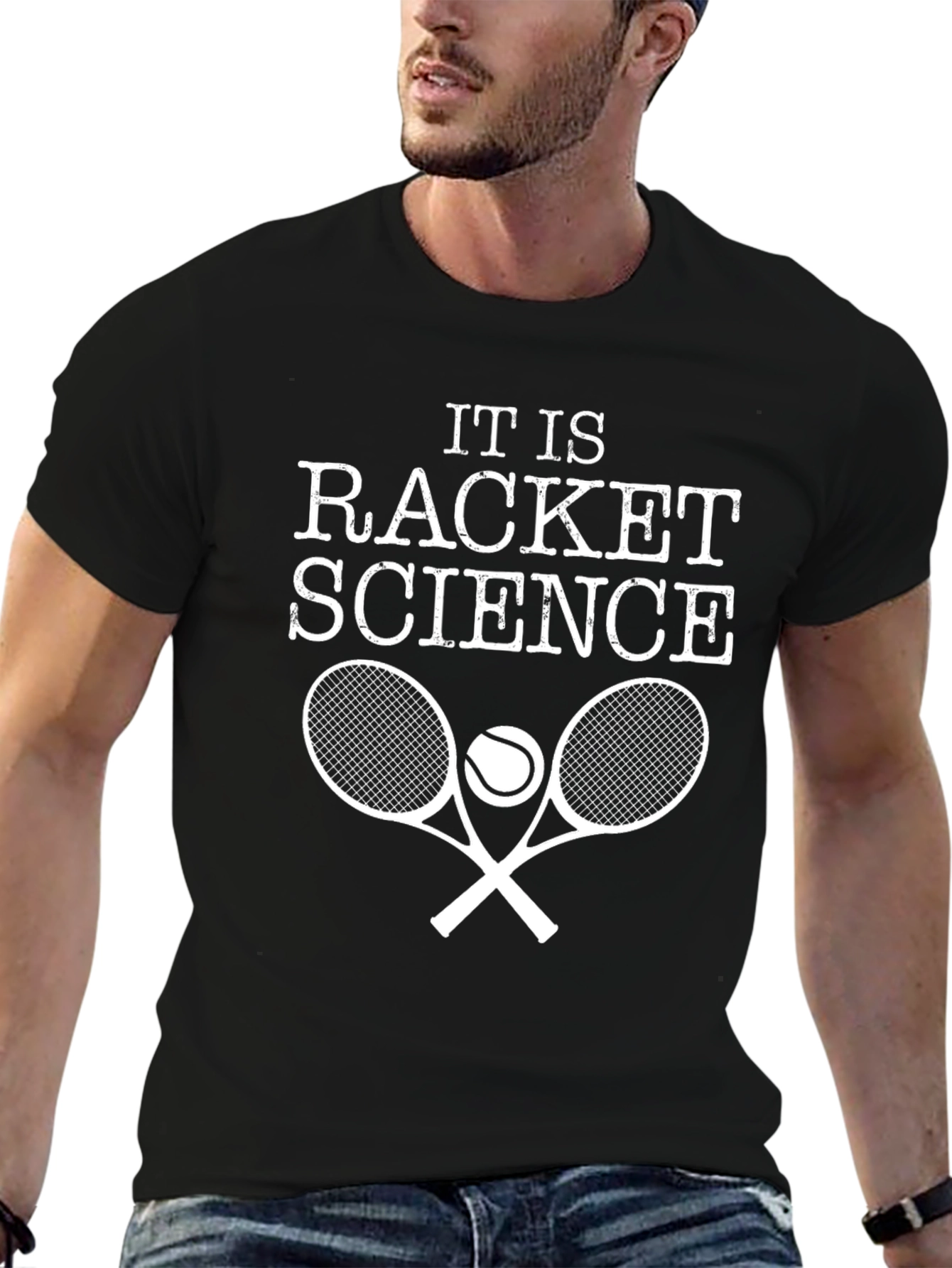 It Is Racket Science Graphic T-Shirt