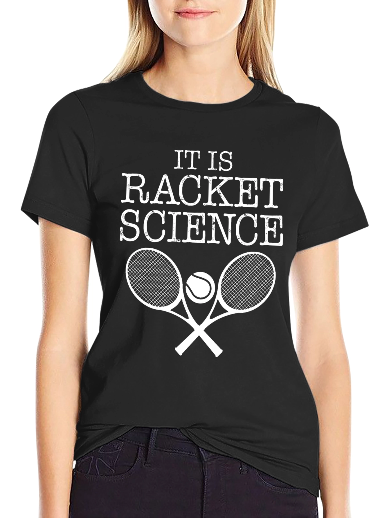 It Is Racket Science Graphic T-Shirt