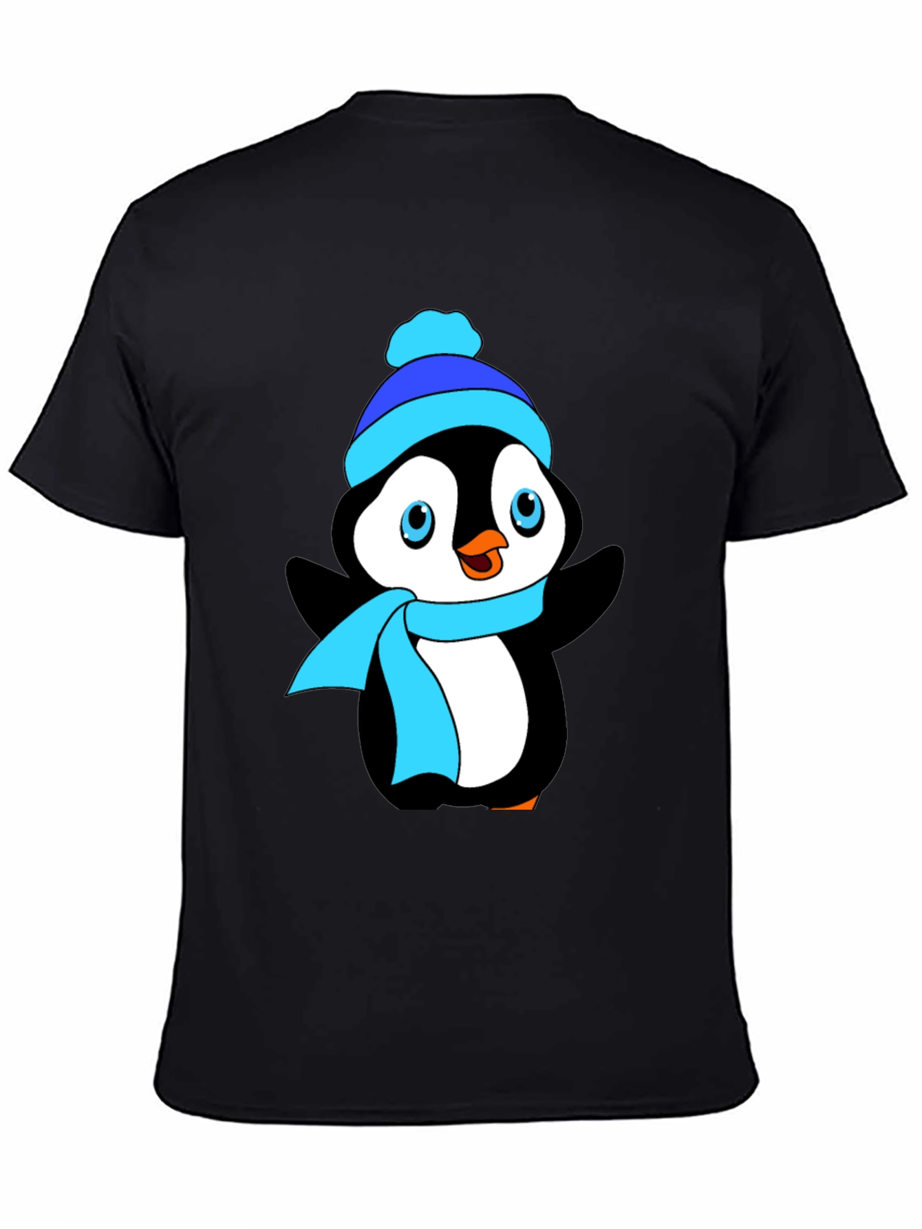 Penguin T-Shirt - Cute Winter Cartoon Tee