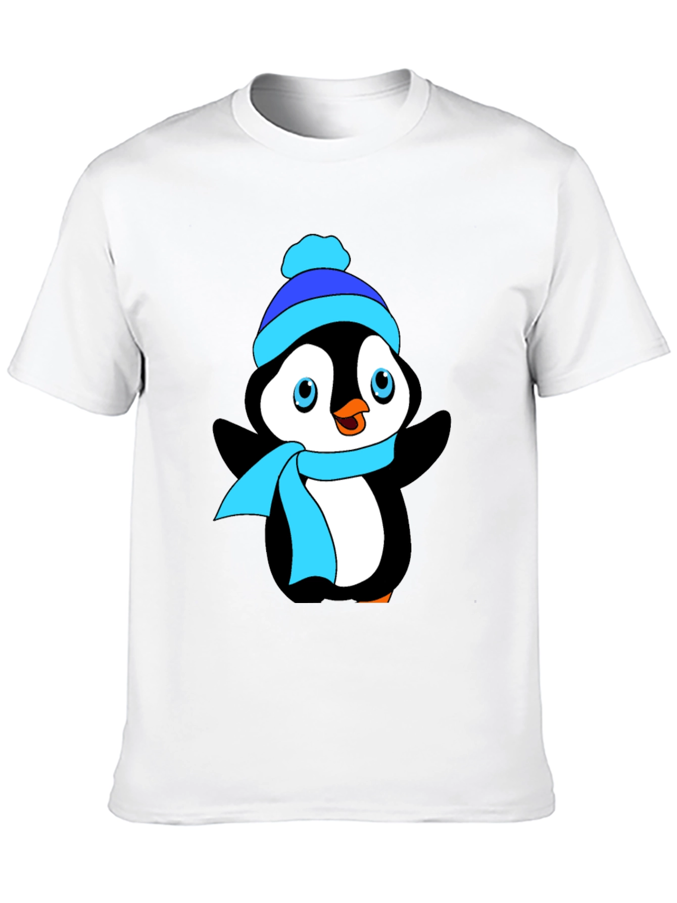 Penguin T-Shirt - Cute Winter Cartoon Tee