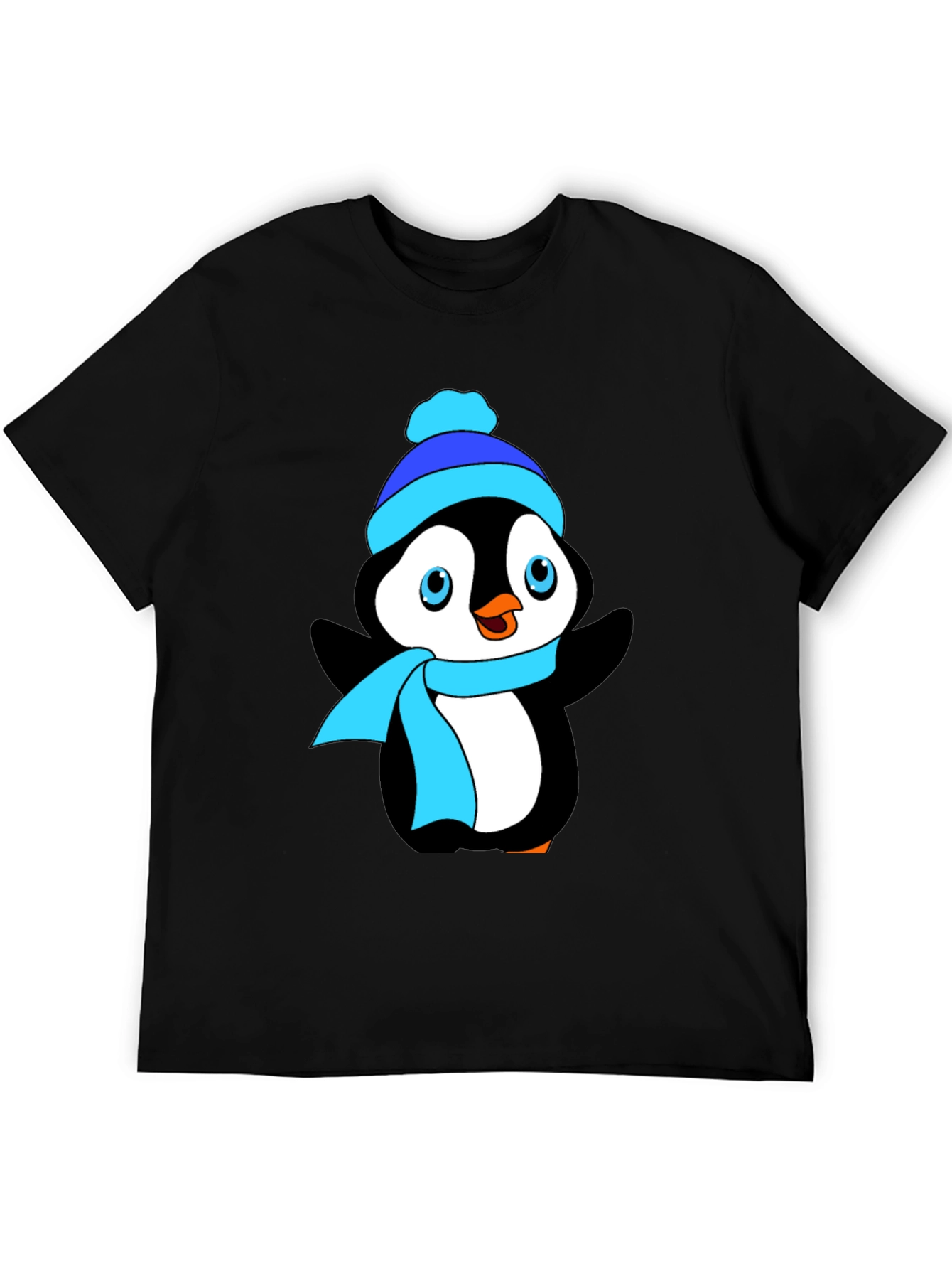 Penguin T-Shirt - Cute Winter Cartoon Tee
