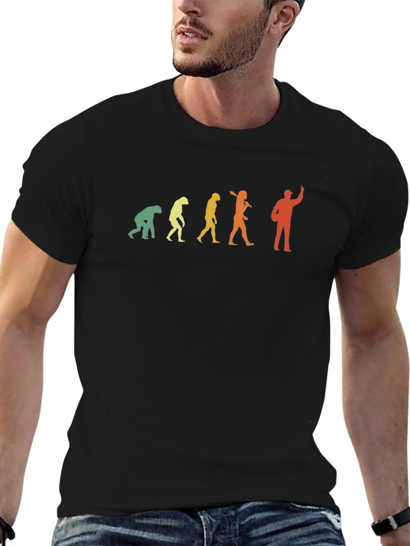 Evolution of DJ T-Shirt - Funny Music Lover Tee