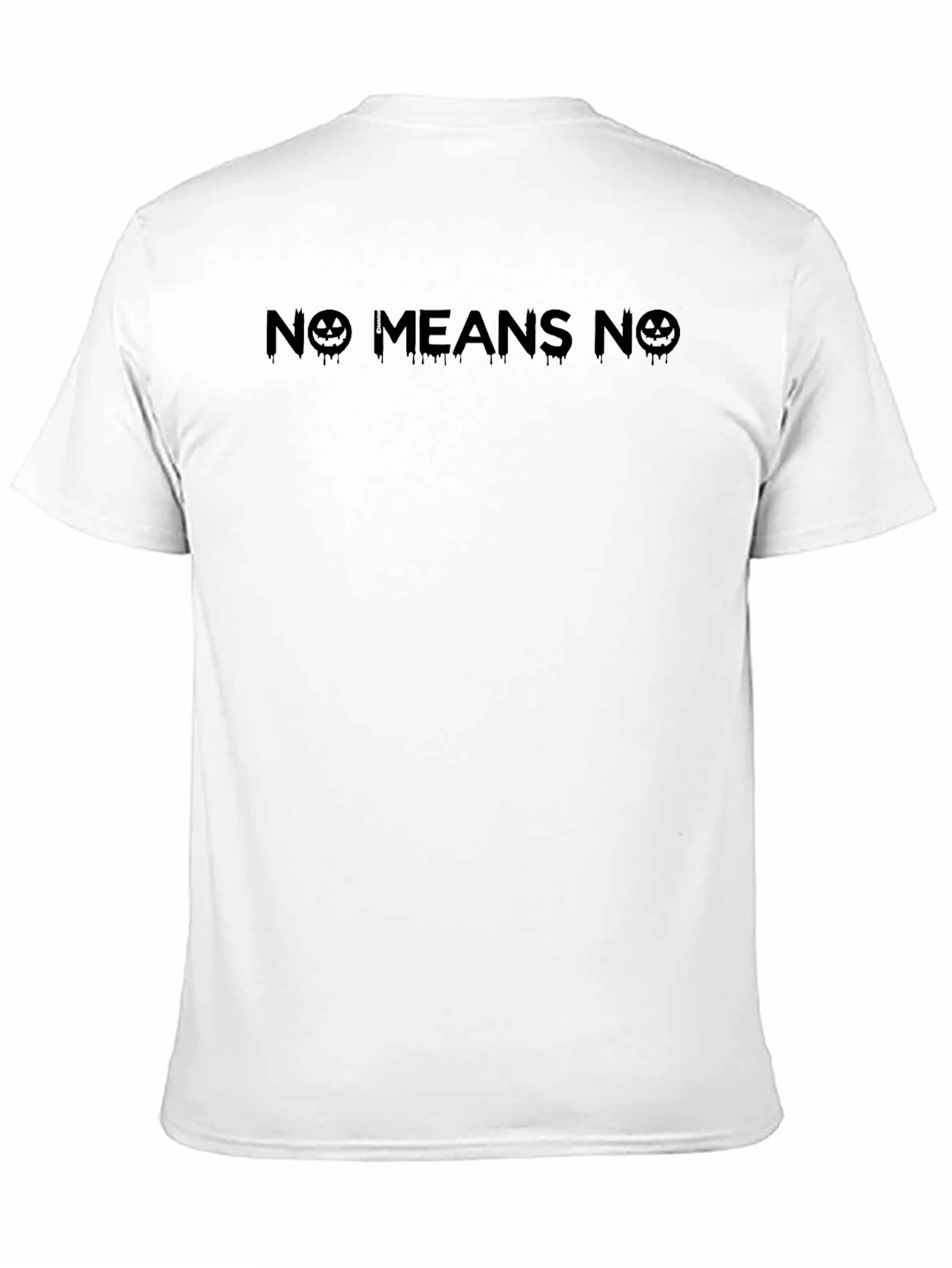 No Means No Graphic Tee - Halloween Style