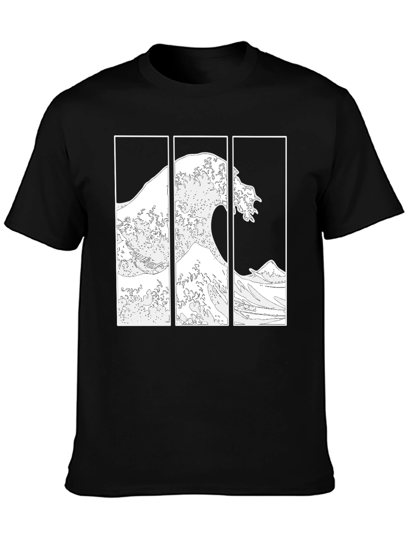 Great Wave T-Shirt - Stylish Ukiyo-e Design