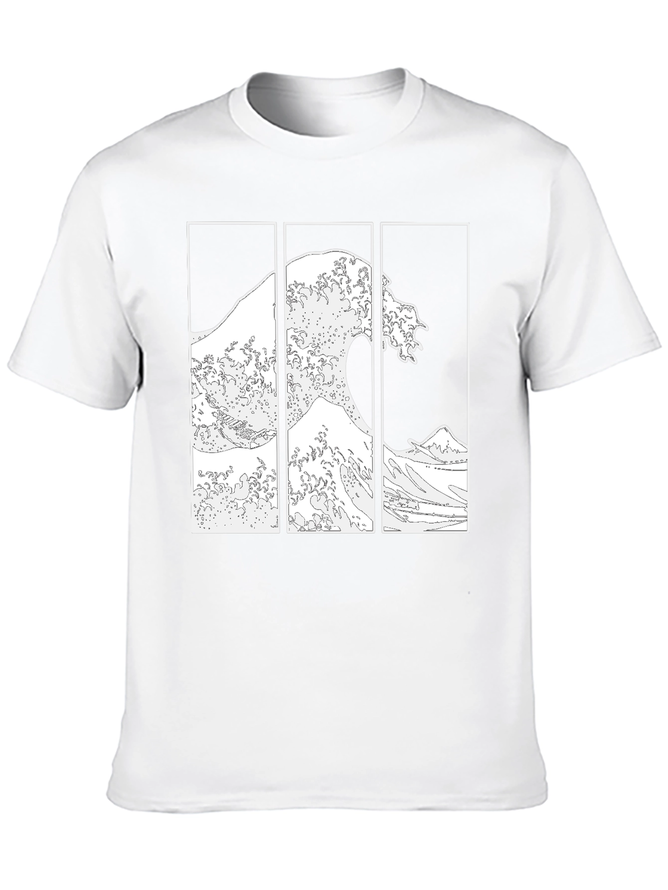 Great Wave T-Shirt - Stylish Ukiyo-e Design