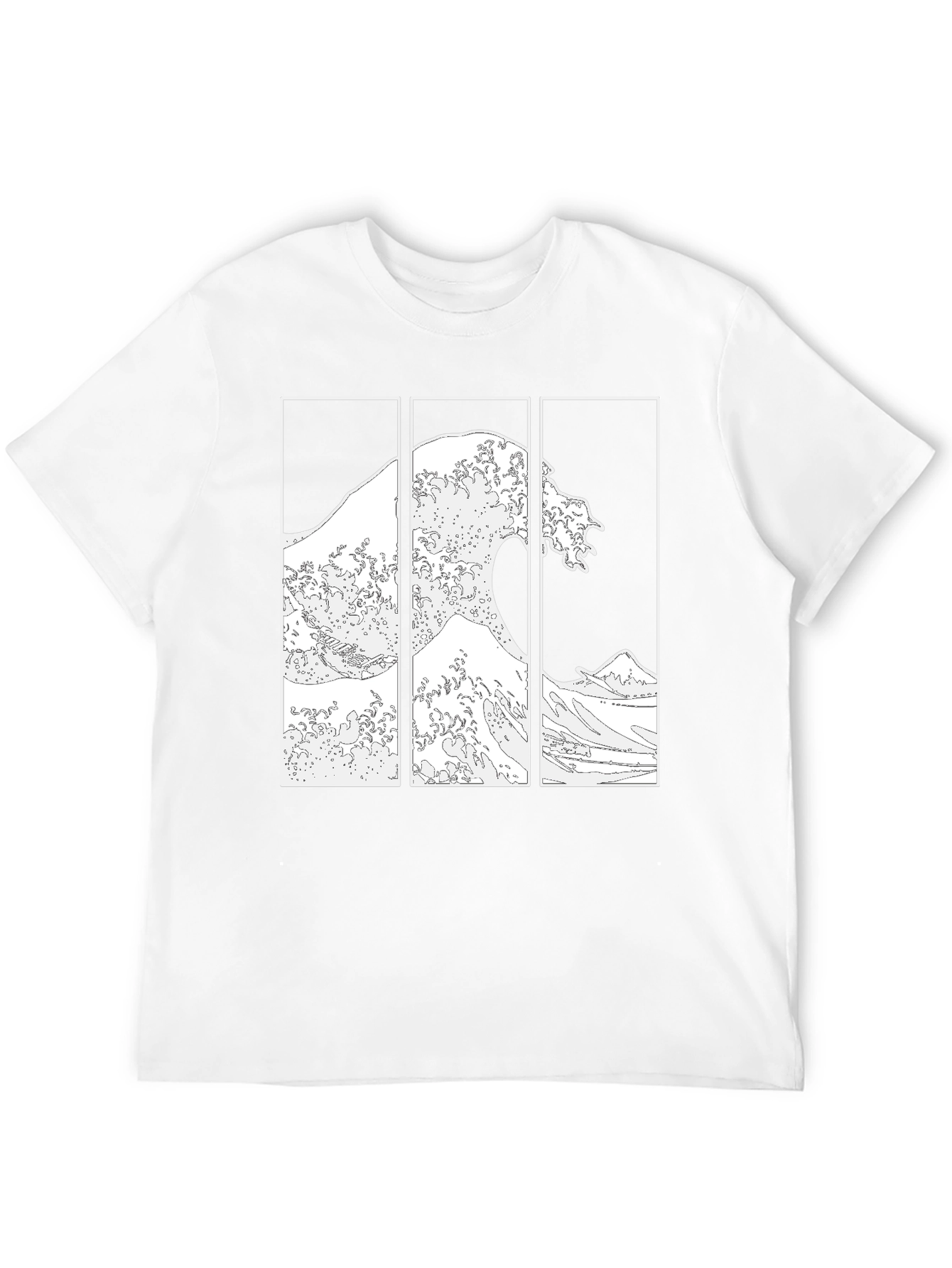 Great Wave T-Shirt - Stylish Ukiyo-e Design