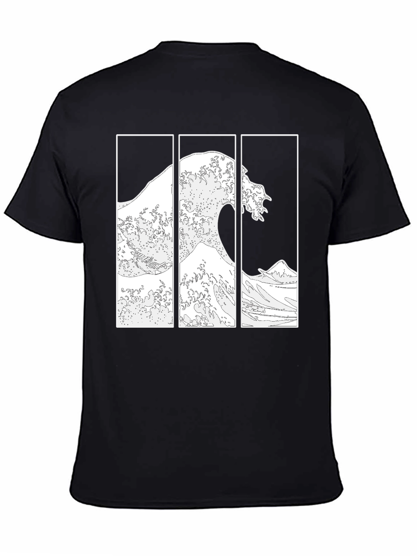 Great Wave T-Shirt - Stylish Ukiyo-e Design