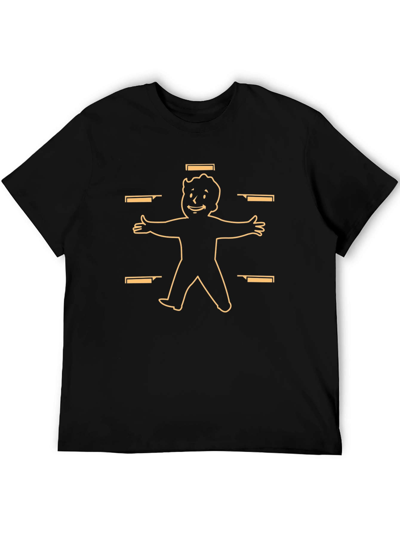 Fallout Vault Boy T-Shirt - Black