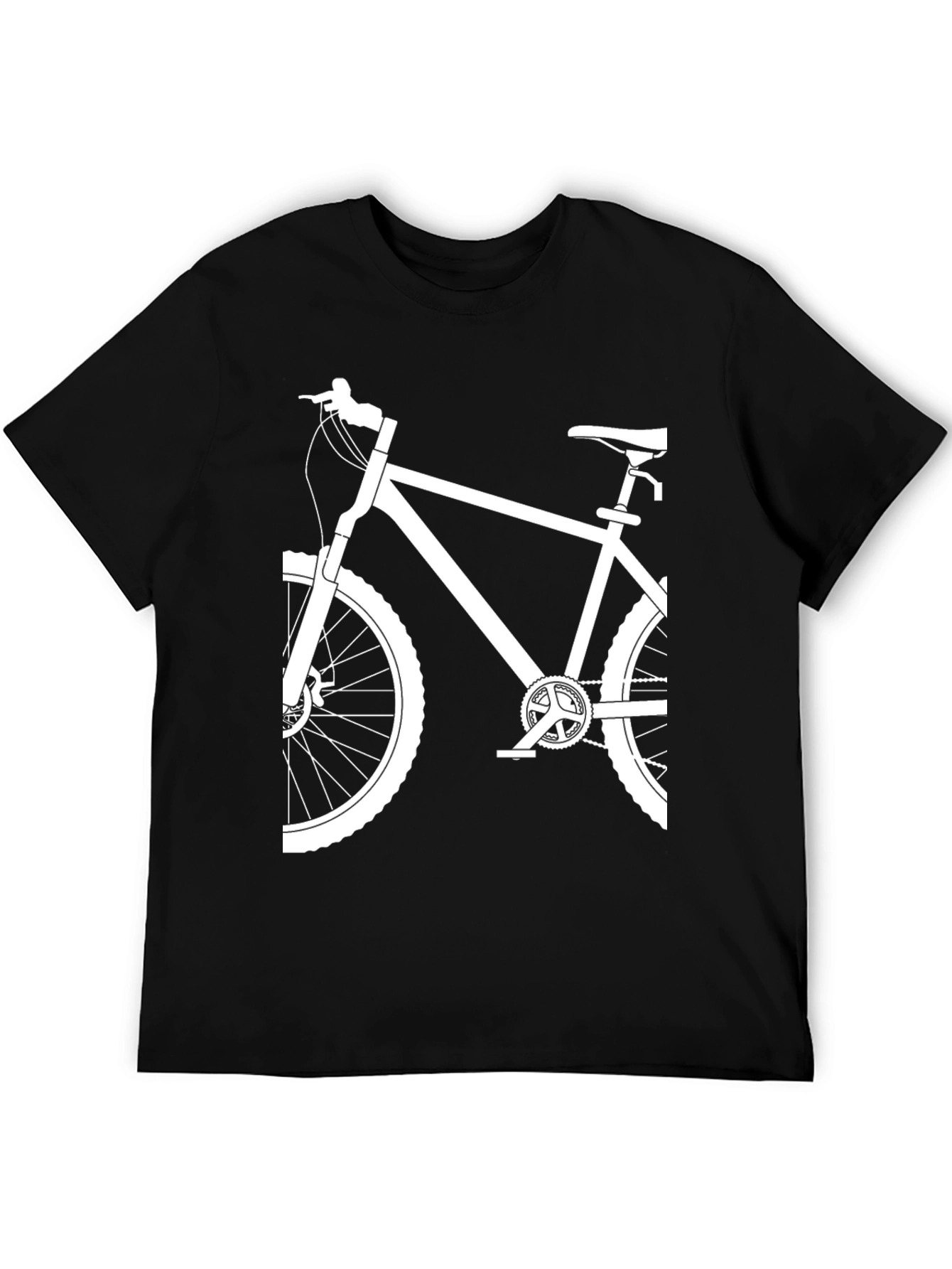 Bicycle Graphic Tee - Black