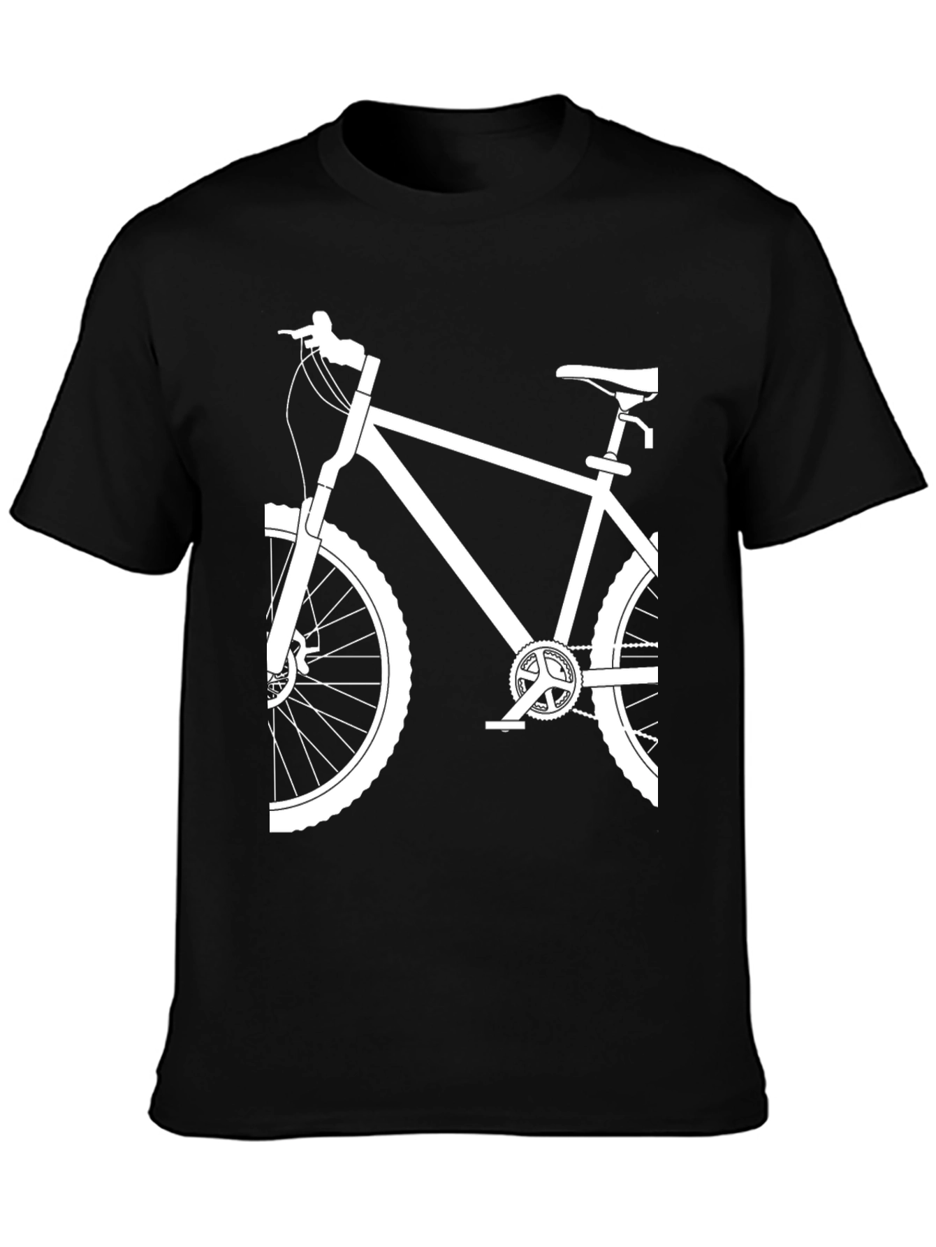Bicycle Graphic Tee - Black