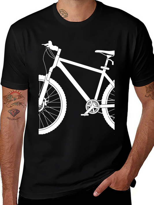 Bicycle Graphic Tee - Black