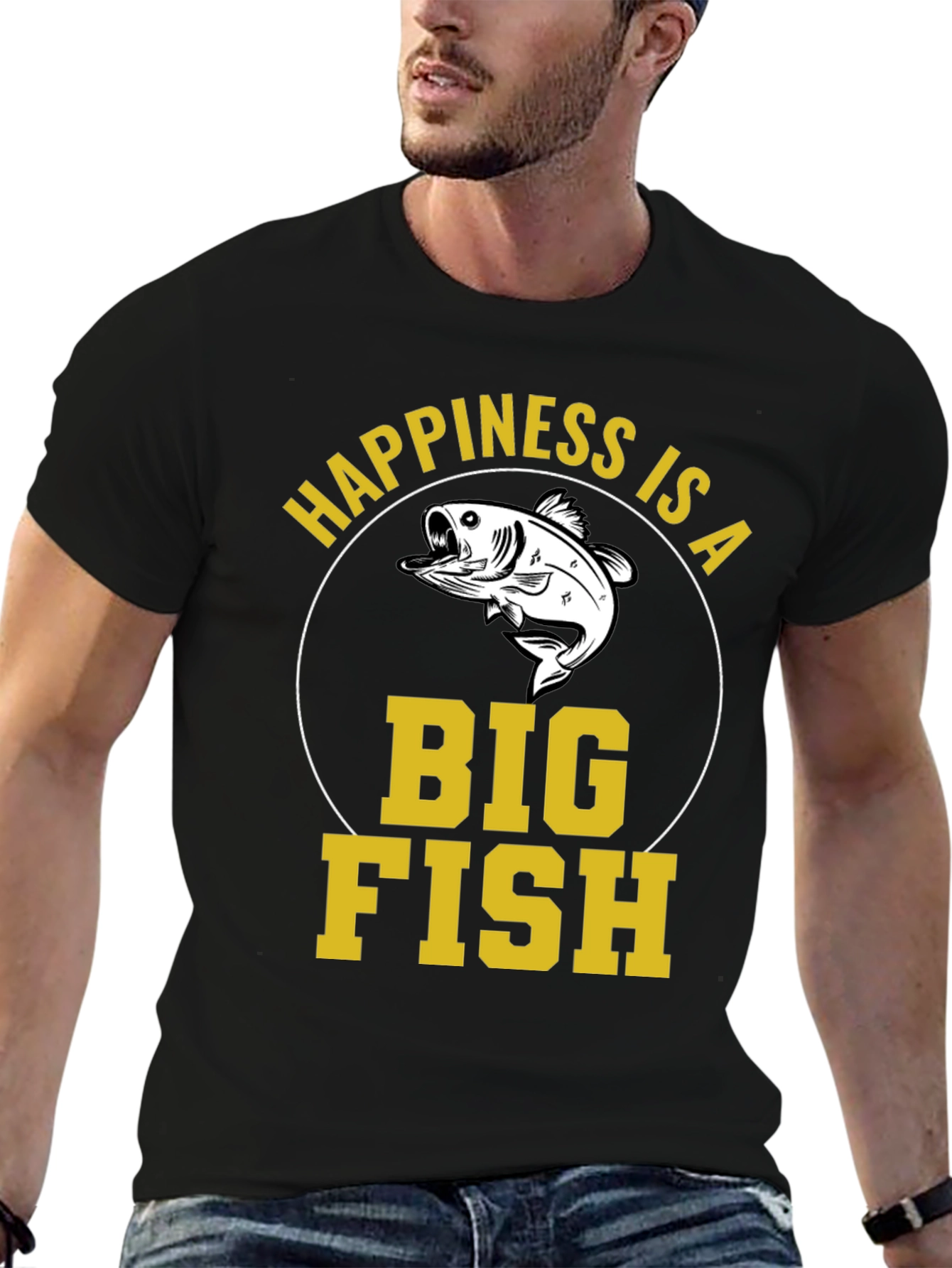 Happiness Is A Big Fish T-Shirt
