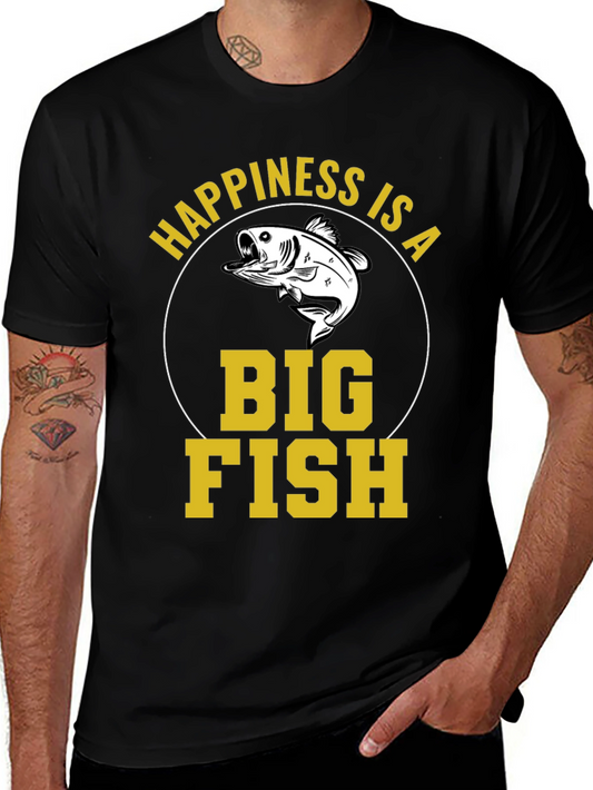 Happiness Is A Big Fish T-Shirt