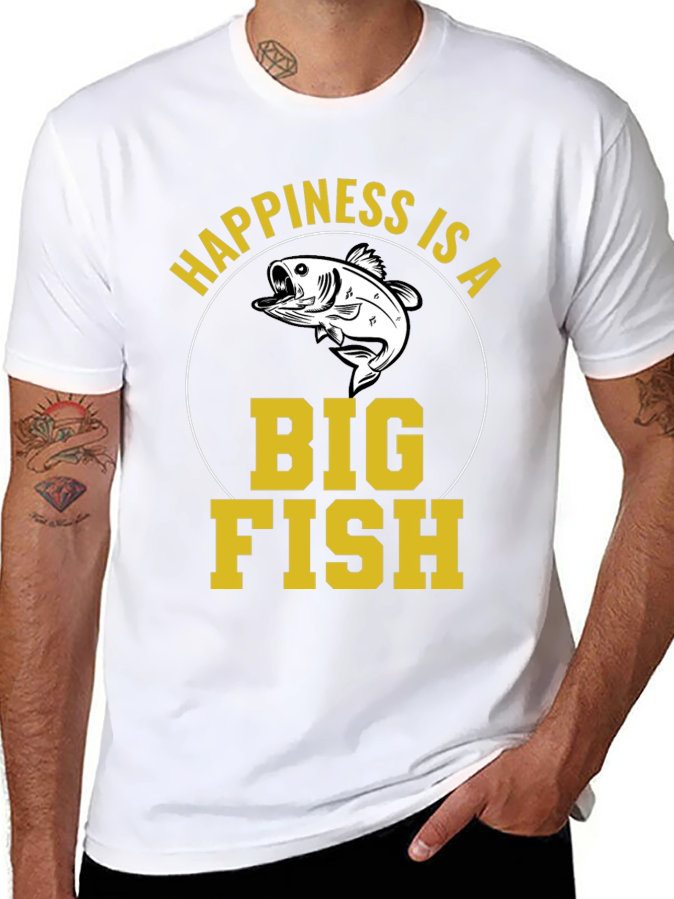 Happiness Is A Big Fish T-Shirt