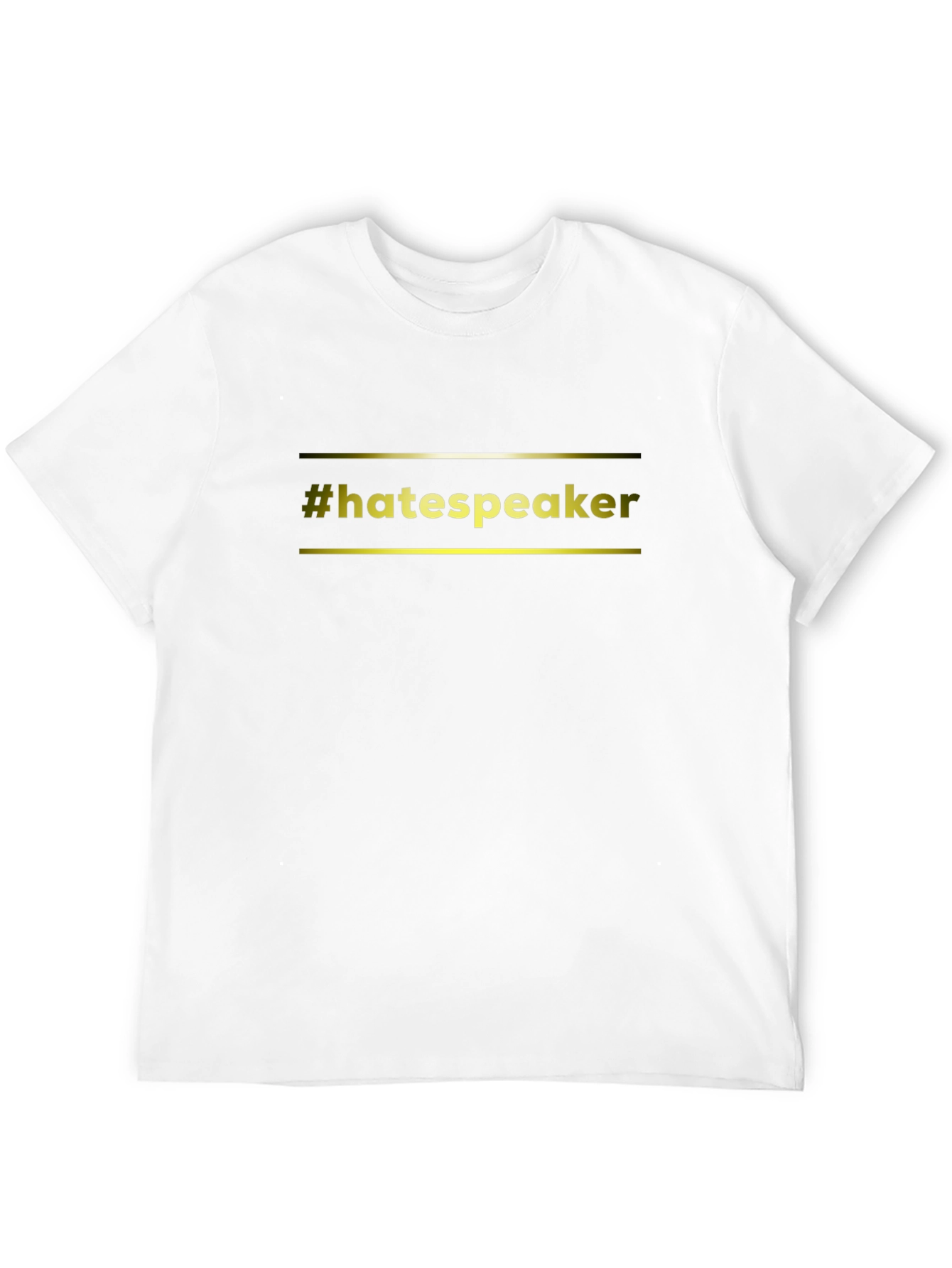 #hatespeaker Graphic Tee - Bold Statement T-Shirt