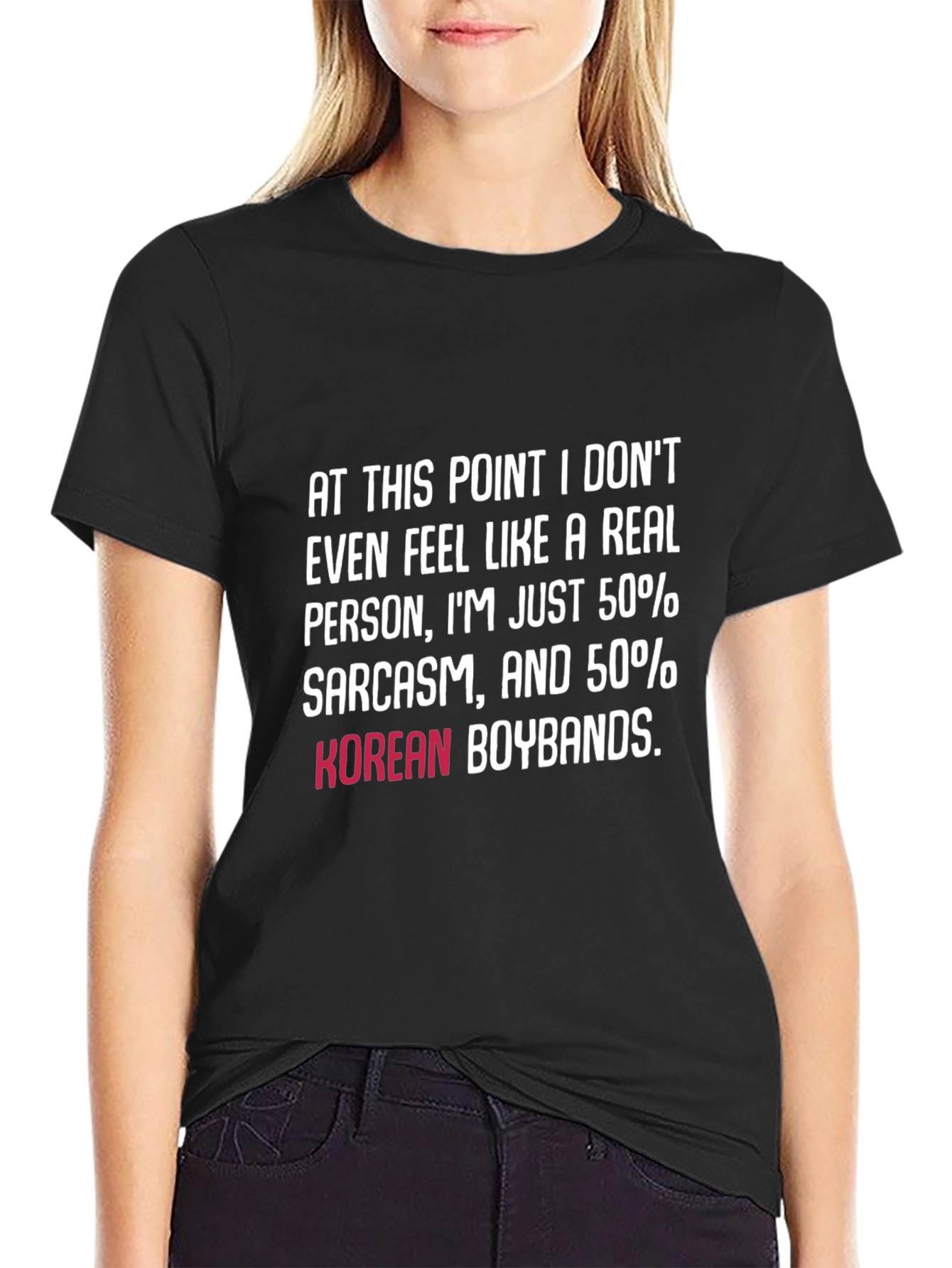 Sarcasm & Korean Boybands Graphic Tee