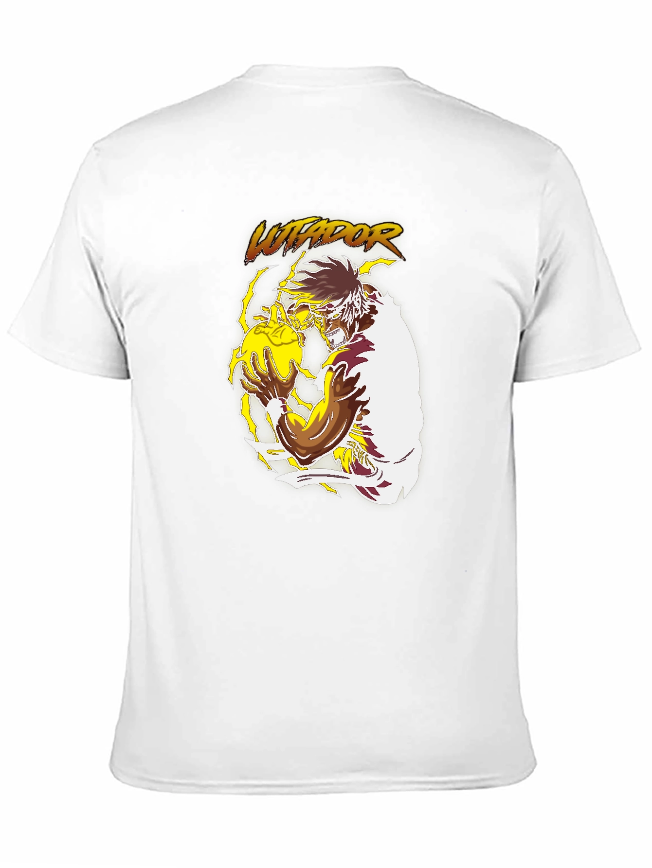 Lutador Graphic Print Black T-Shirt
