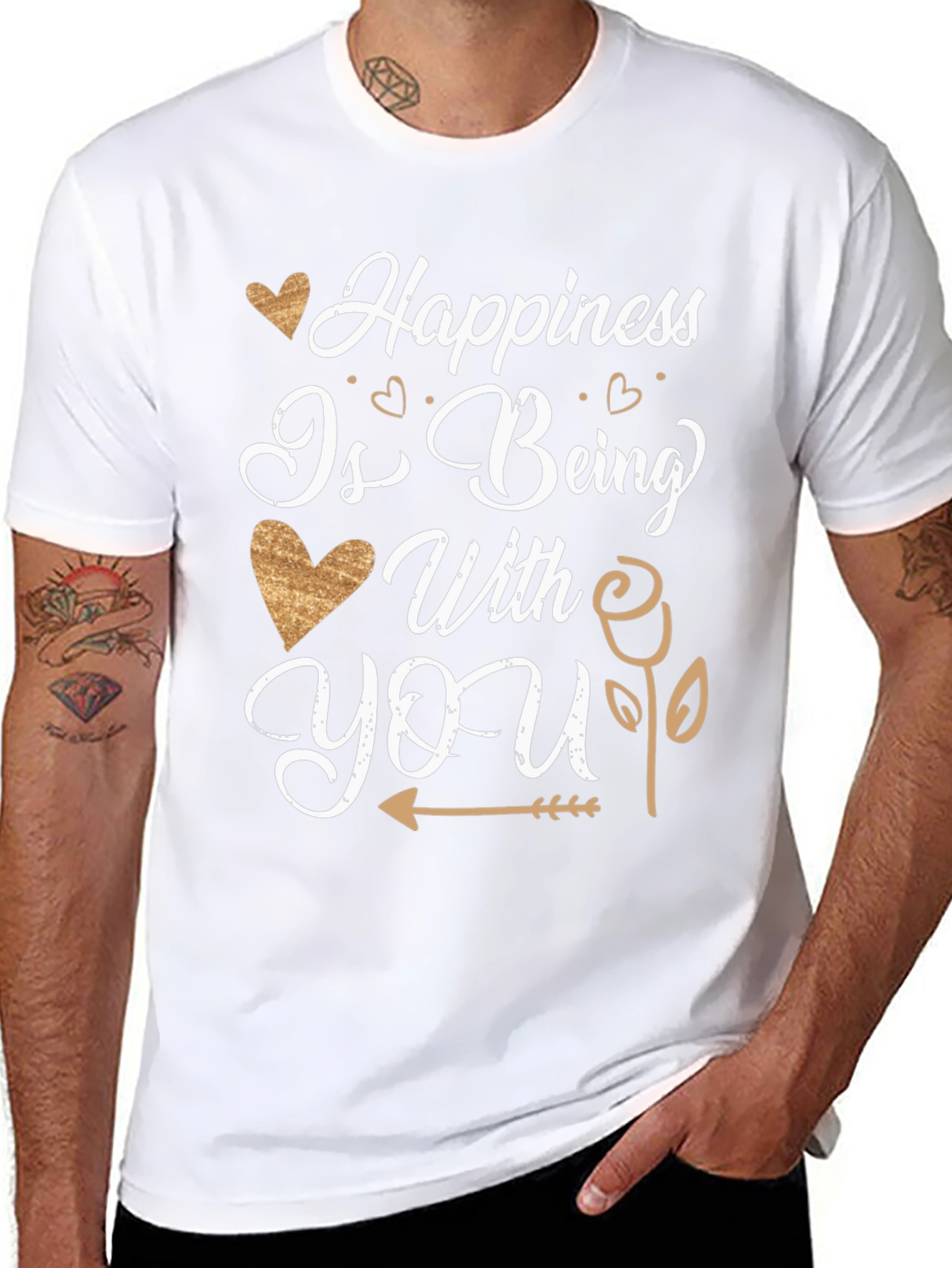 Happiness Is Being With You T-Shirt