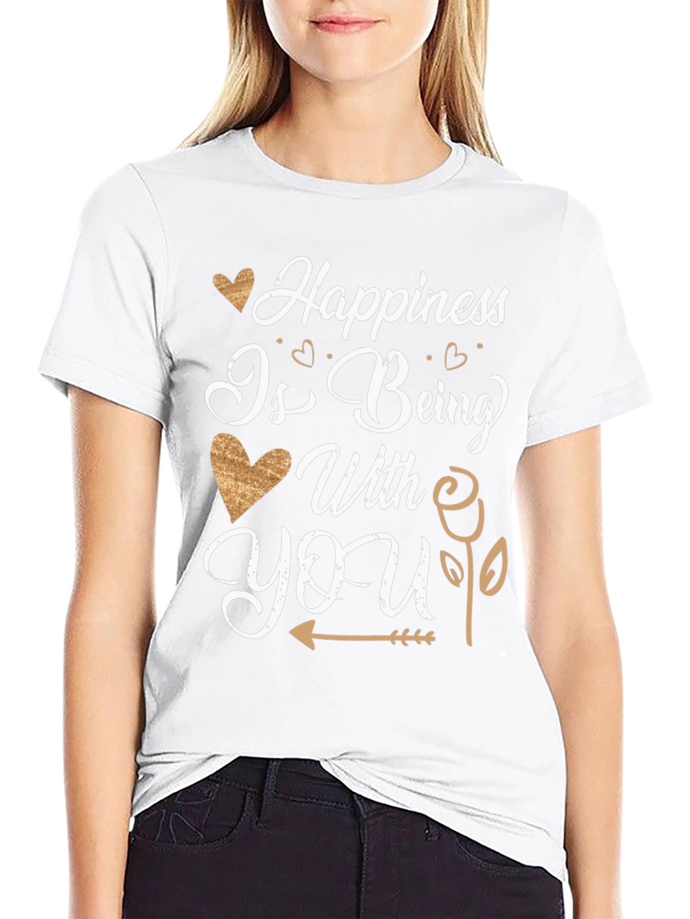 Happiness Is Being With You T-Shirt
